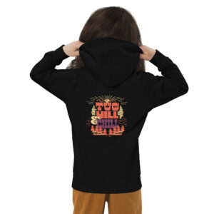 Kids Eco Hoodie: Tug Hill & Chill