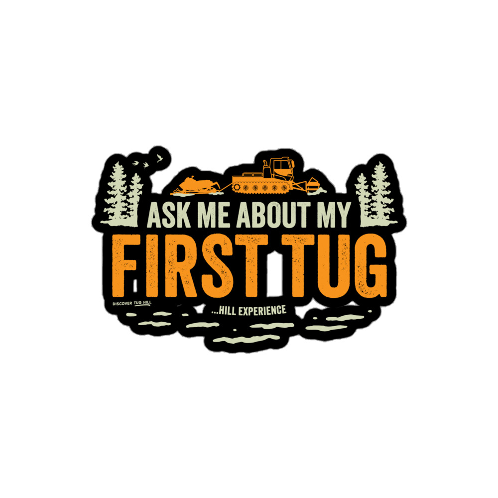 Kiss-Cut Sticker: My First Tug - Image 3