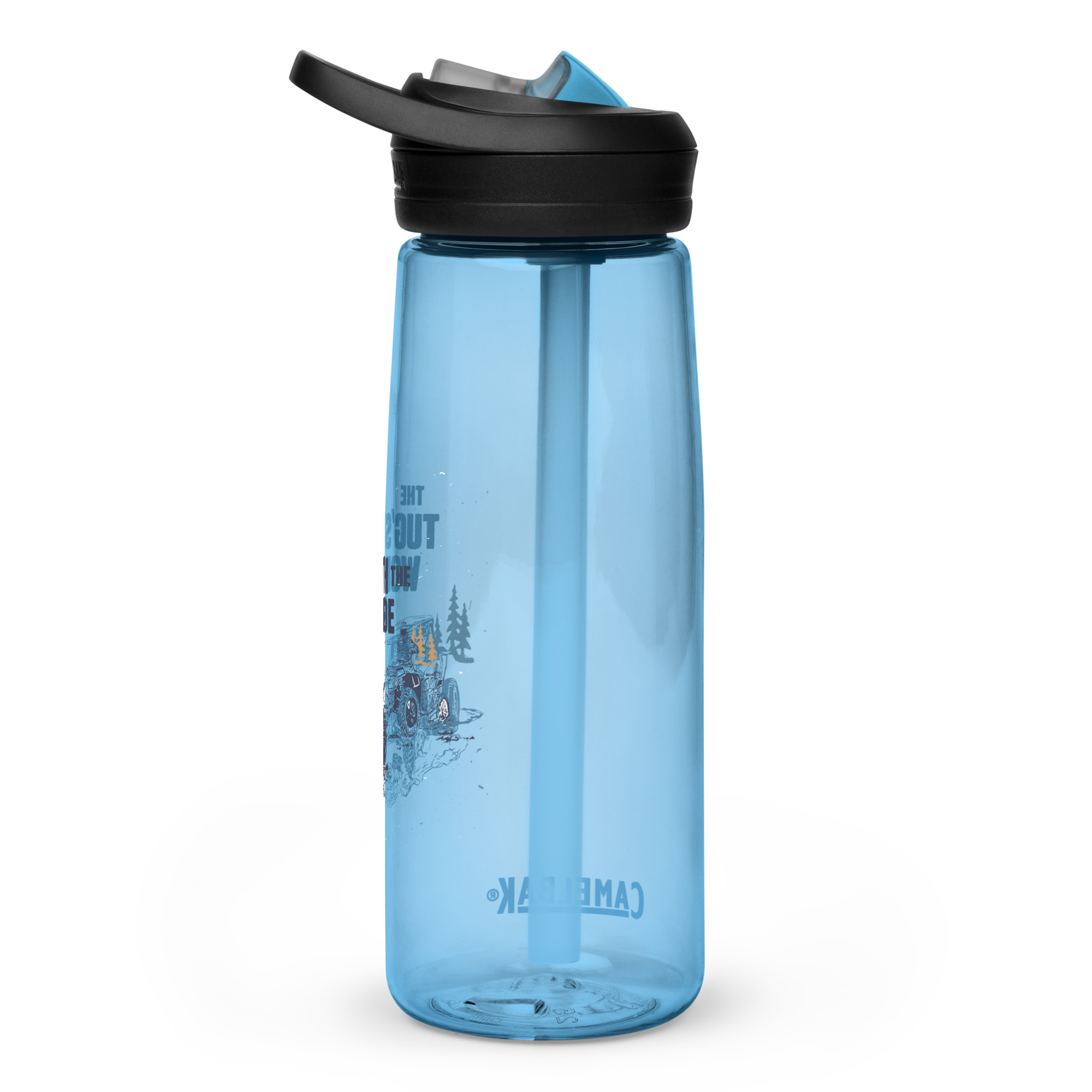 Sports Water Bottle: The Tug's Worth The Ride - Image 12