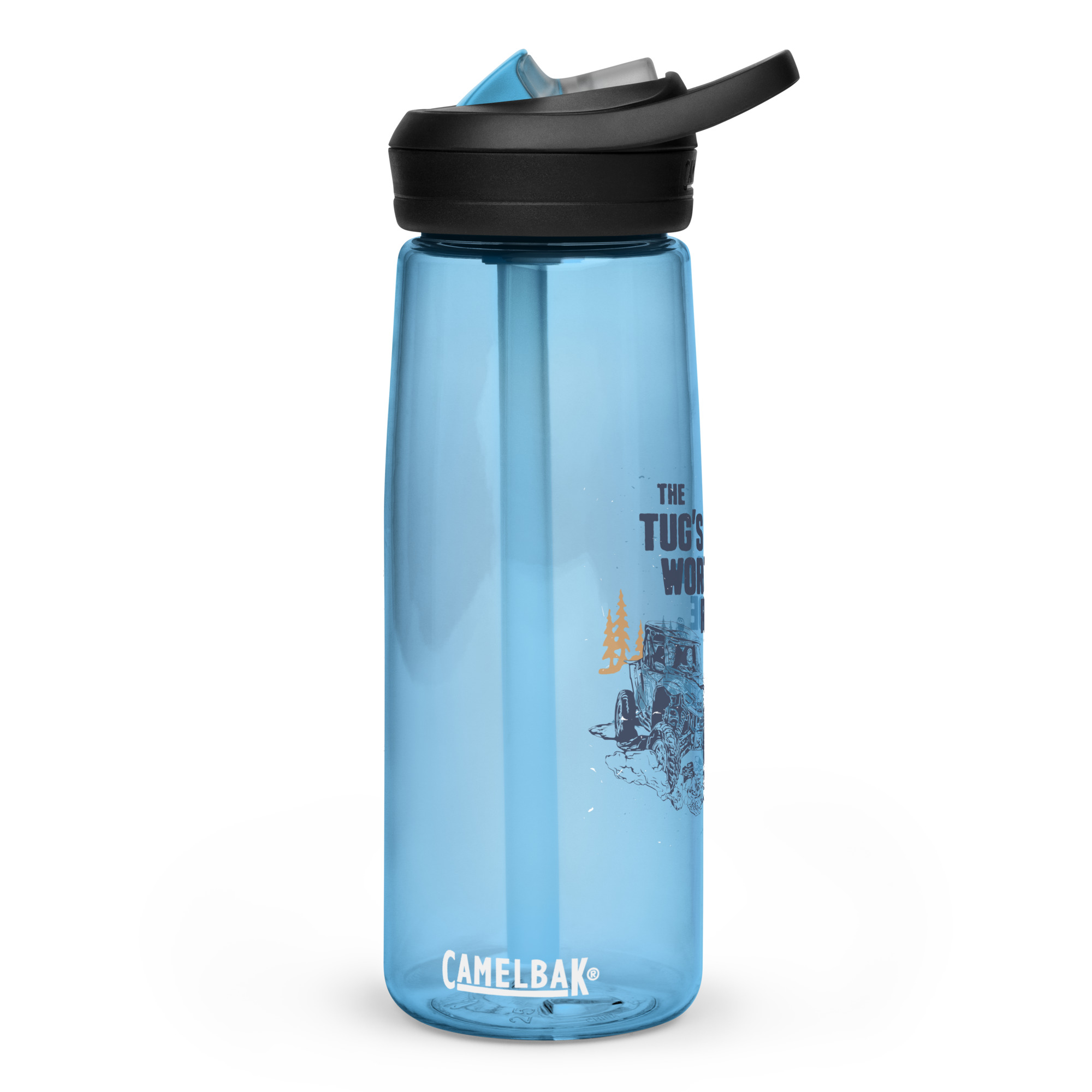 Sports Water Bottle: The Tug's Worth The Ride - Image 9