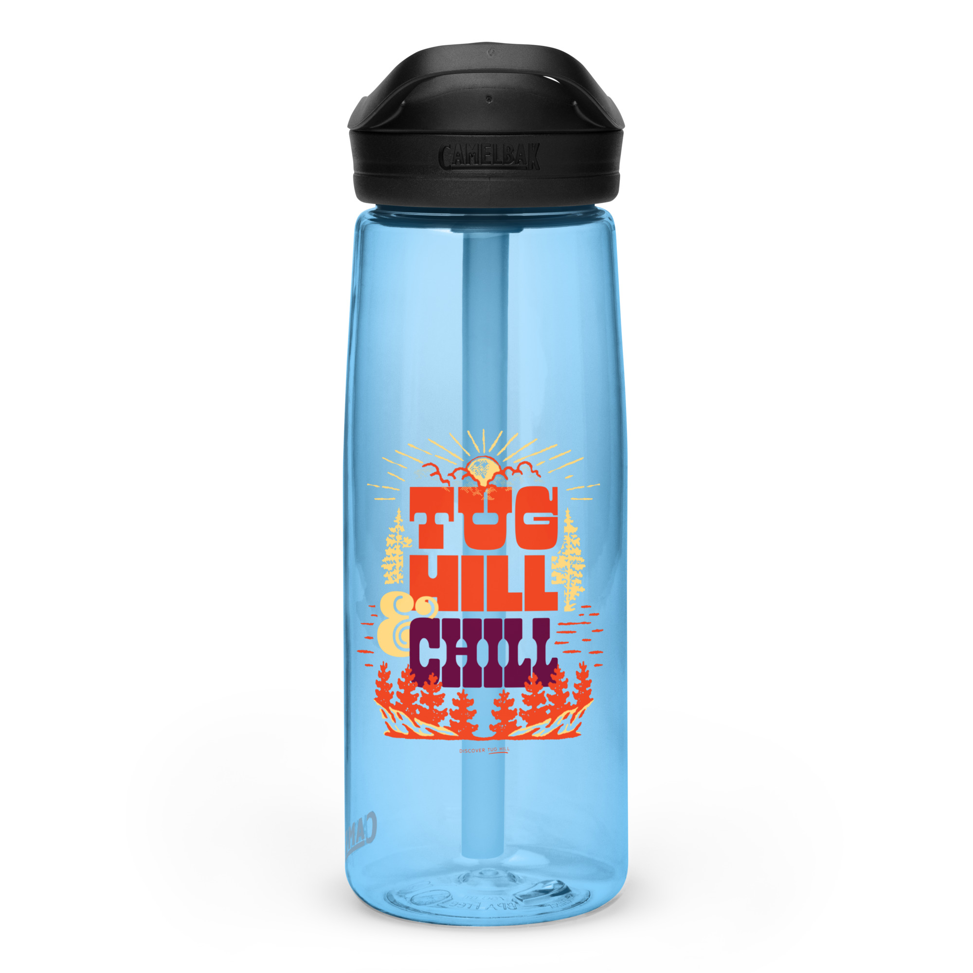 Sports Water Bottle: Tug Hill & Chill - Image 7