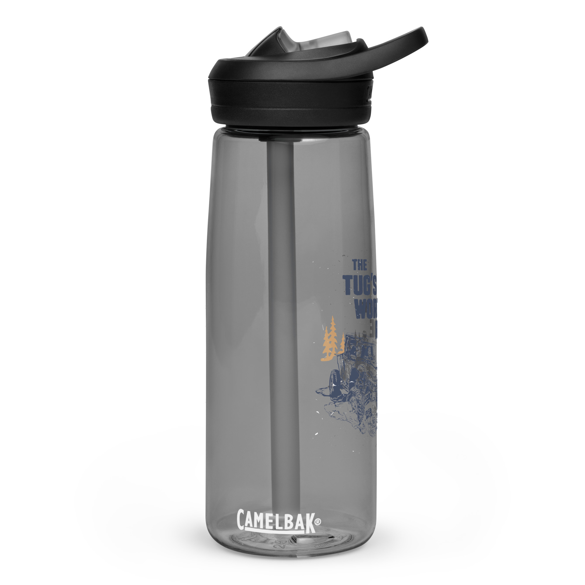 Sports Water Bottle: The Tug's Worth The Ride