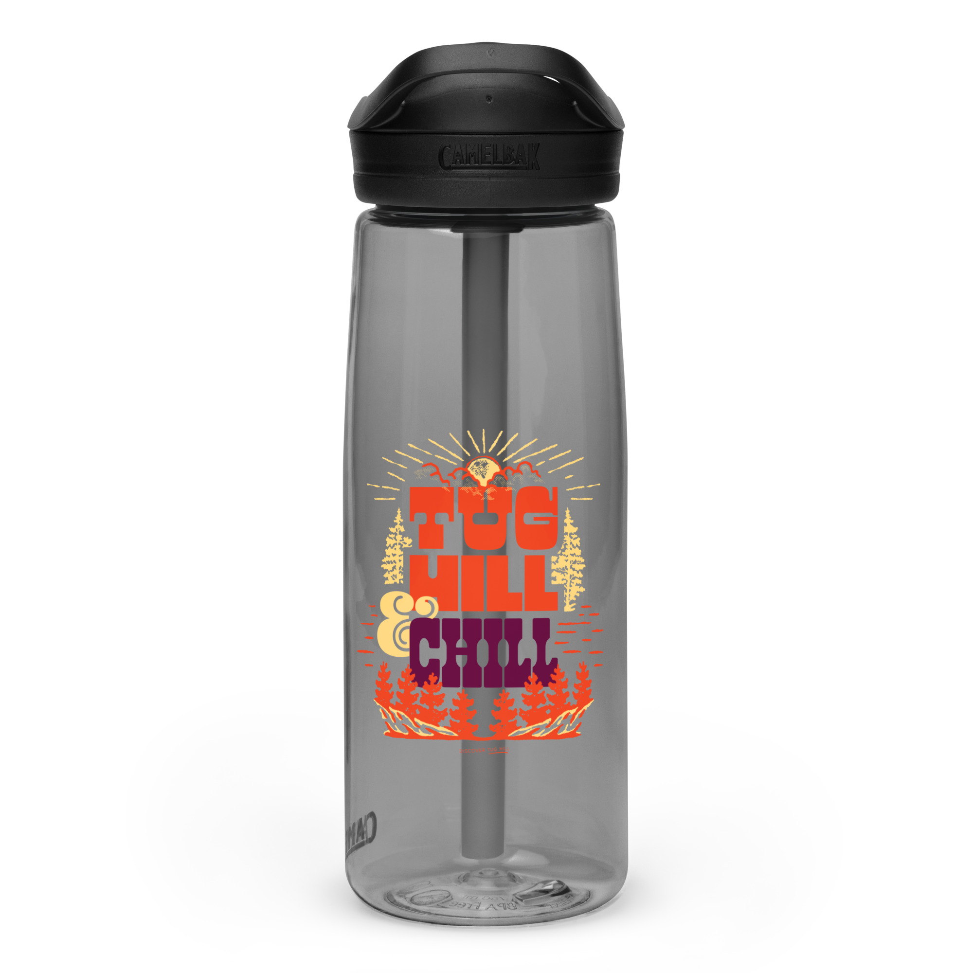 Sports Water Bottle: Tug Hill & Chill - Image 3