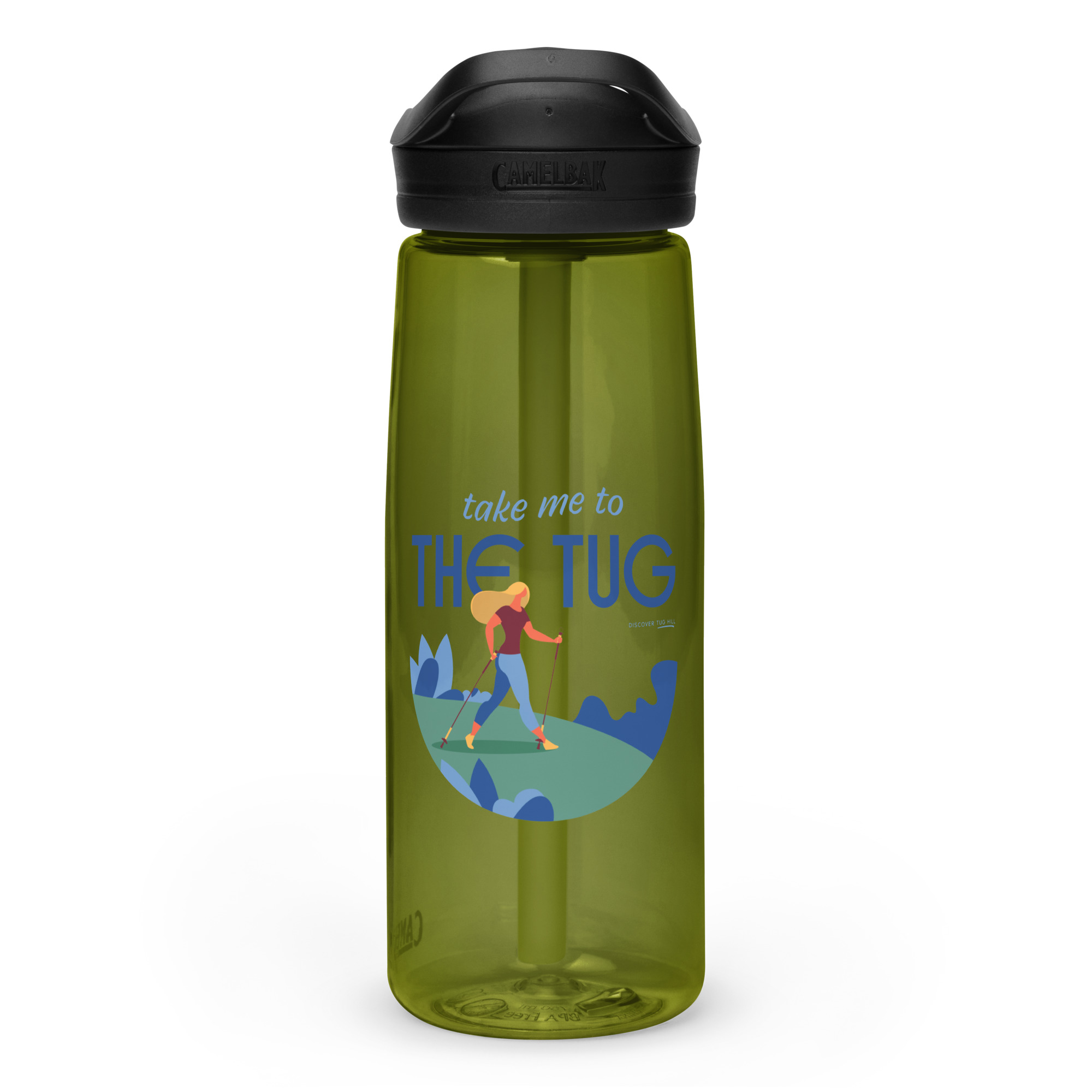 Sports Water Bottle: Take Me To The Tug - Image 6