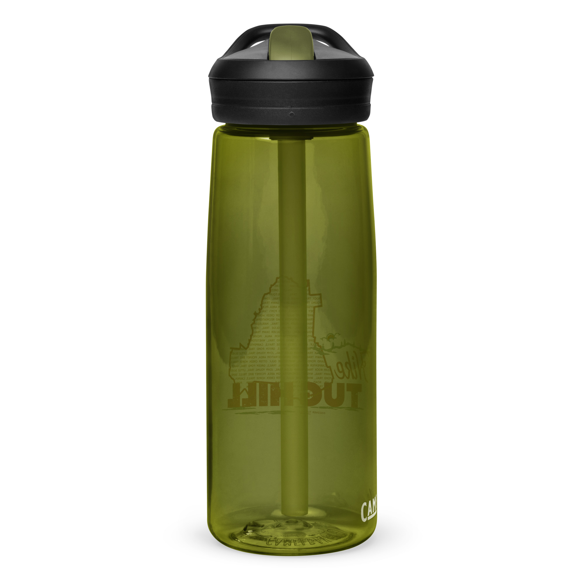 Sports Water Bottle: Hike Tug Hill - Image 3