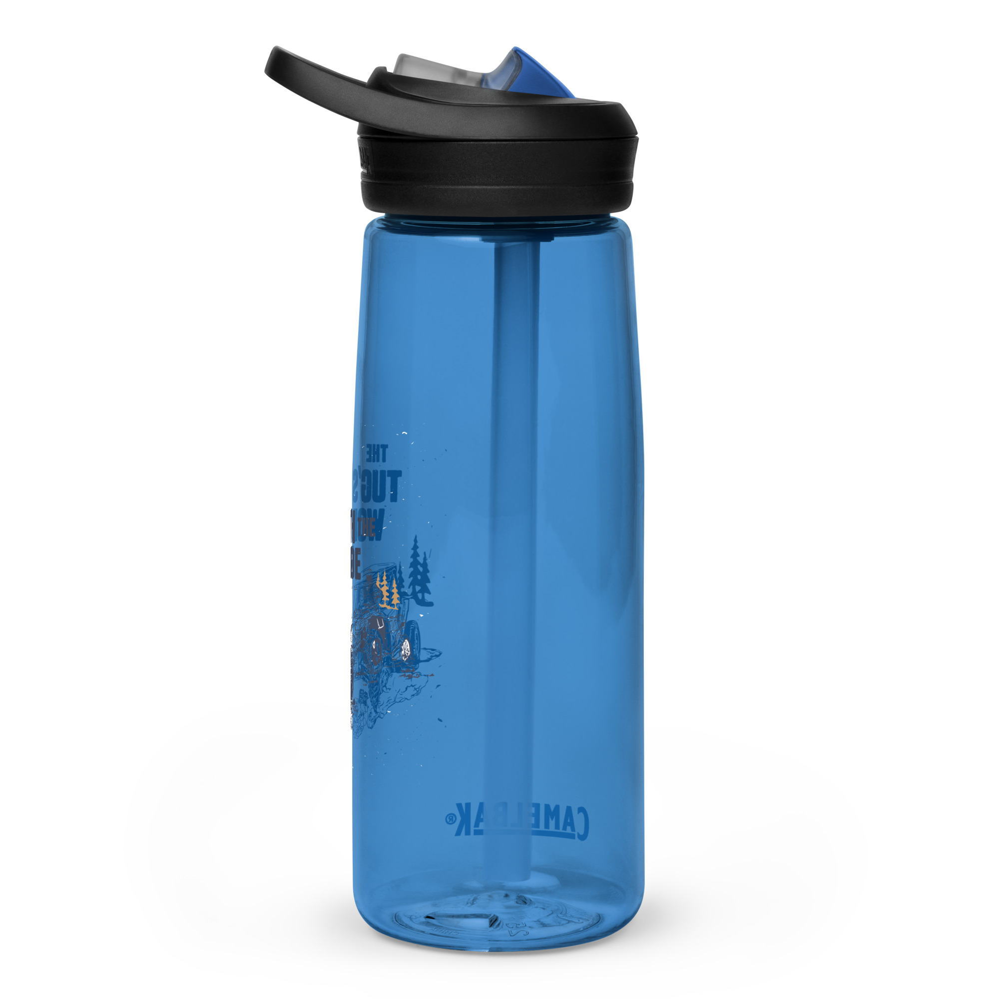 Sports Water Bottle: The Tug's Worth The Ride - Image 5