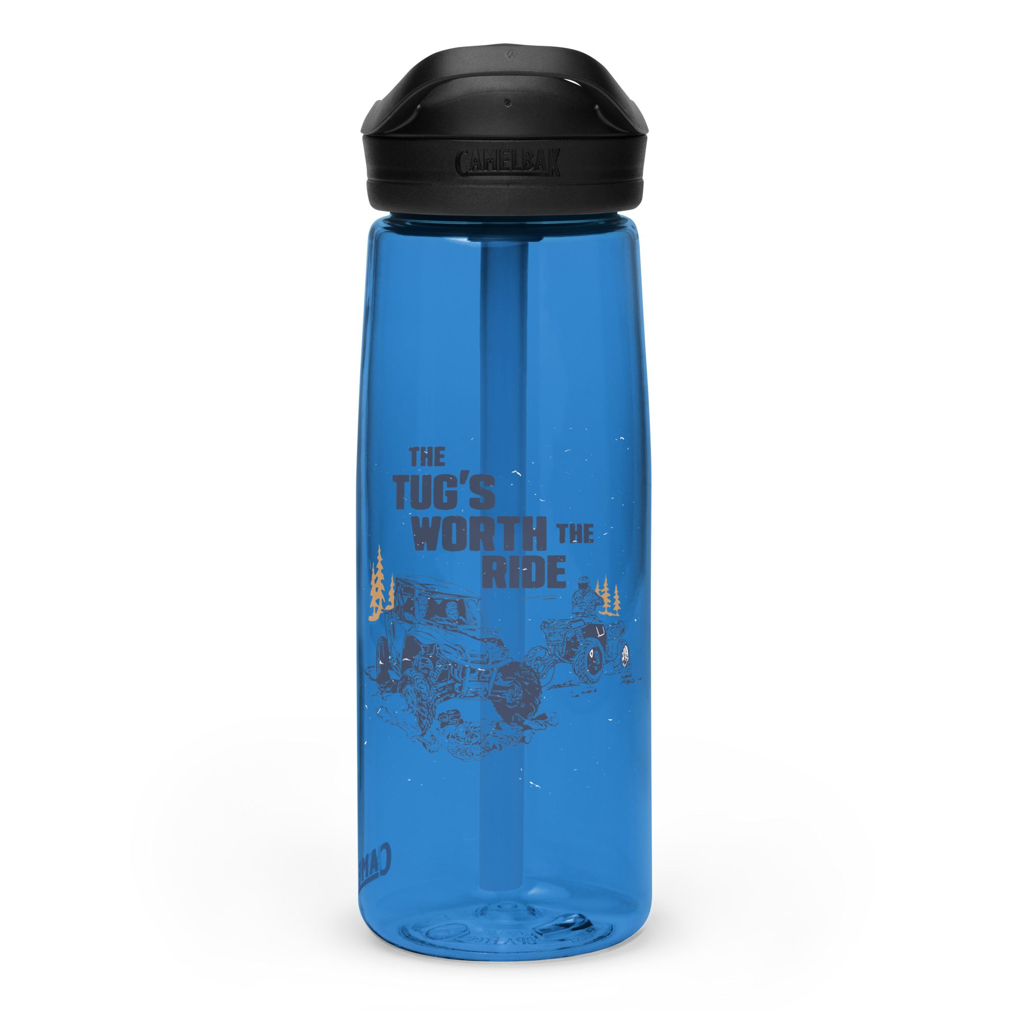 Sports Water Bottle: The Tug's Worth The Ride - Image 4