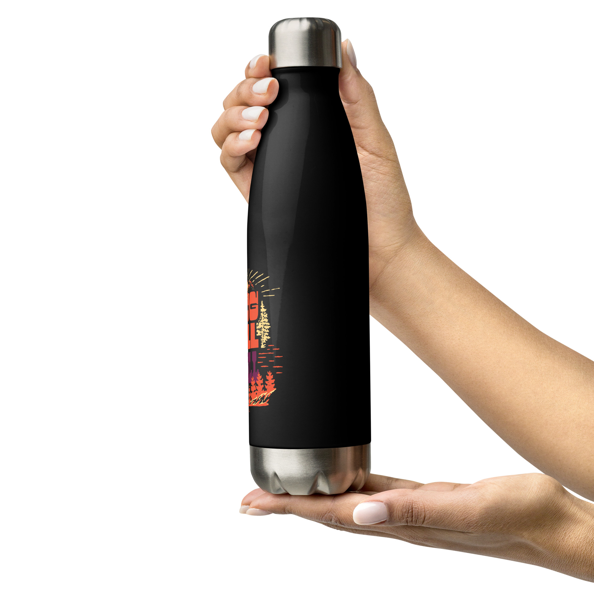 Stainless Steel Water Bottle: Tug Hill & Chill - Image 4