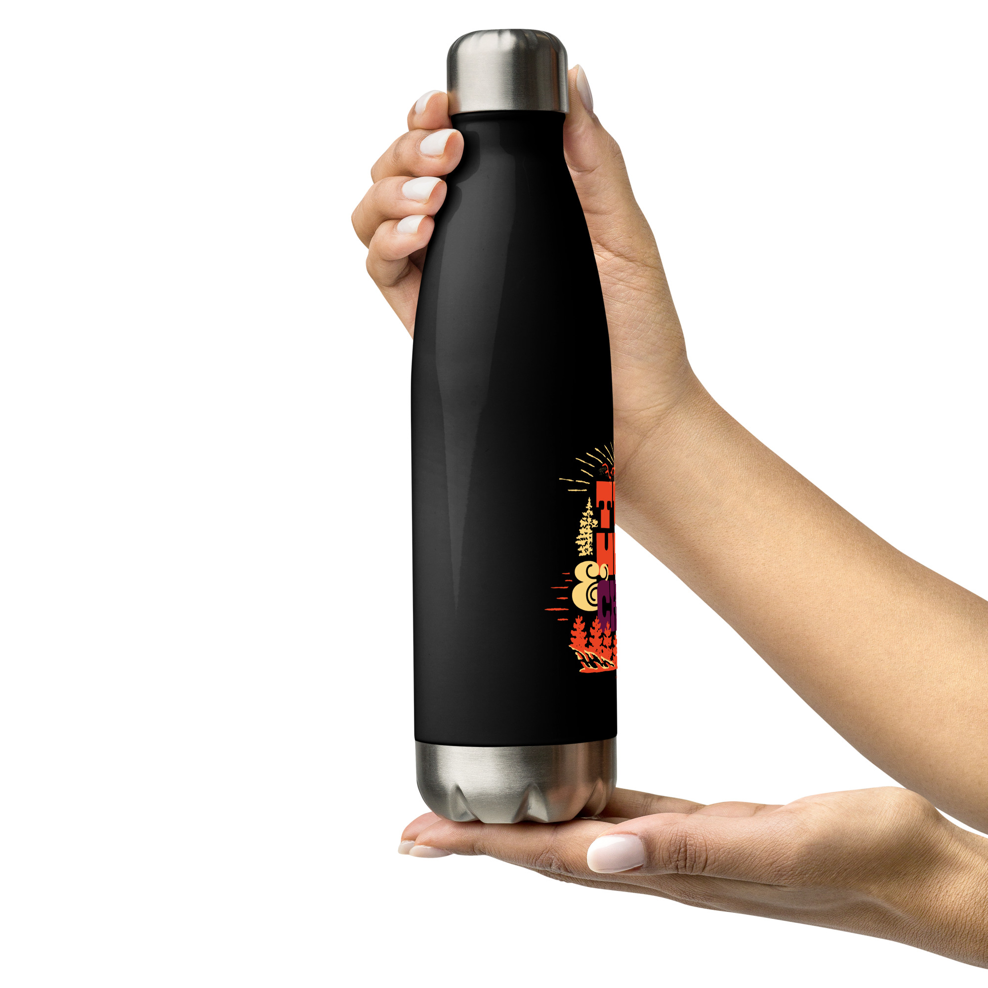 Stainless Steel Water Bottle: Tug Hill & Chill - Image 3