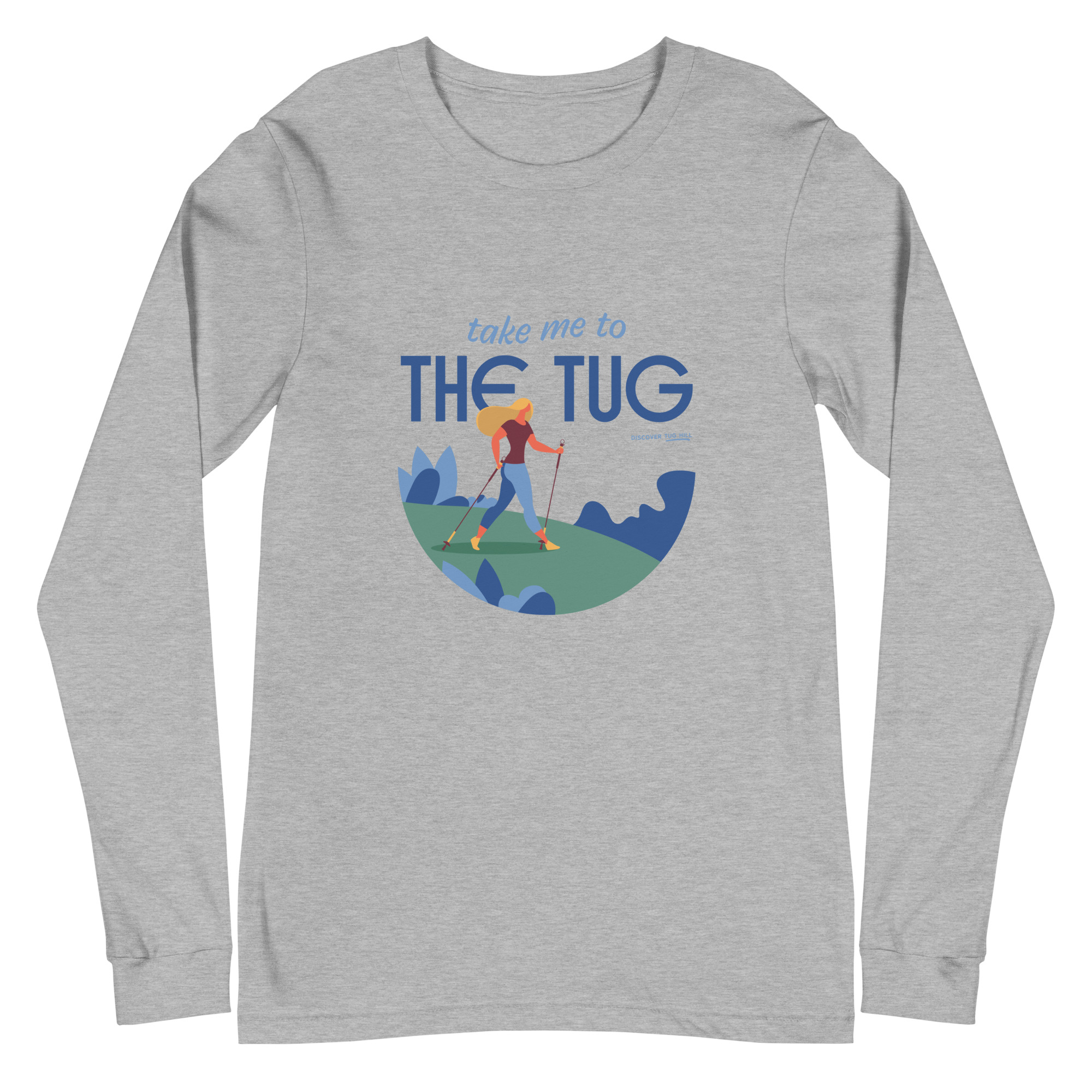 Unisex Long Sleeve Tee: Take Me To The Tug - Image 19