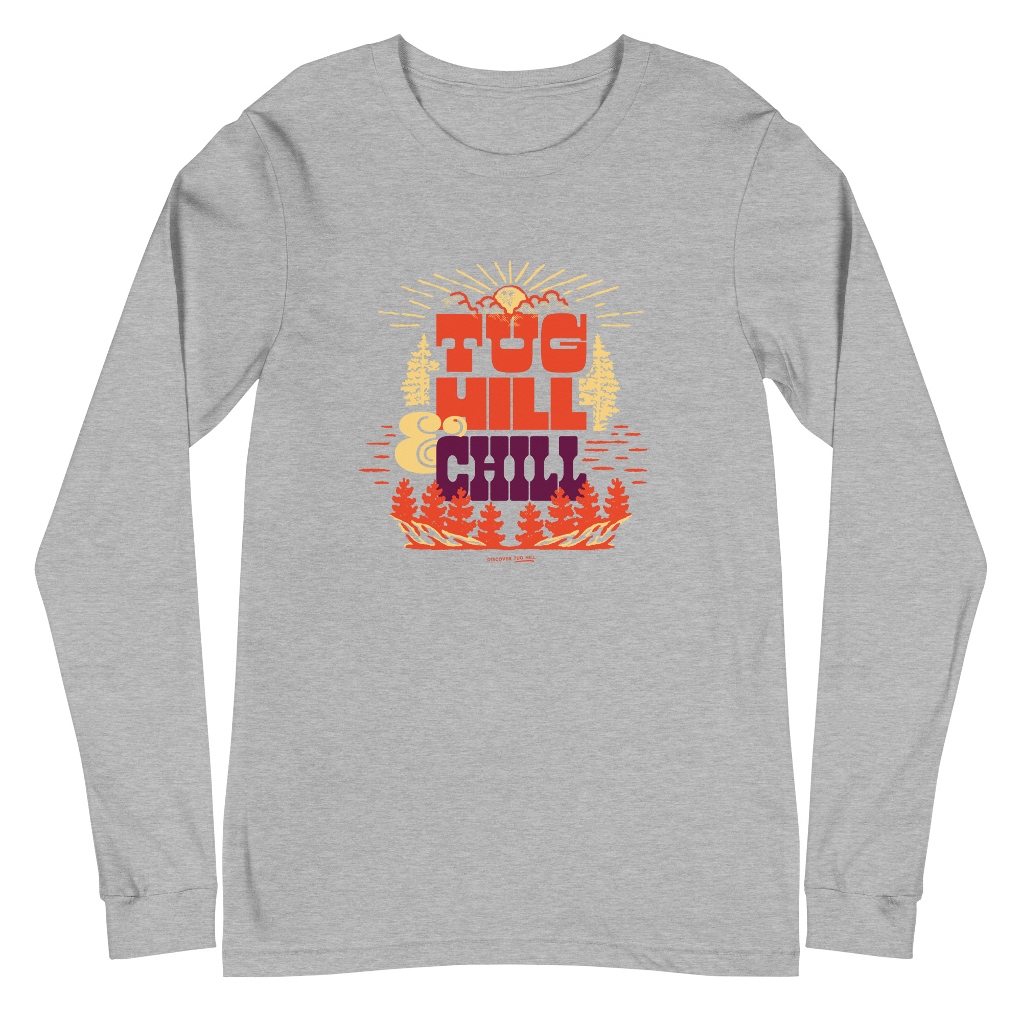 Unisex Long Sleeve Tee: Tug Hill & Chill - Image 17