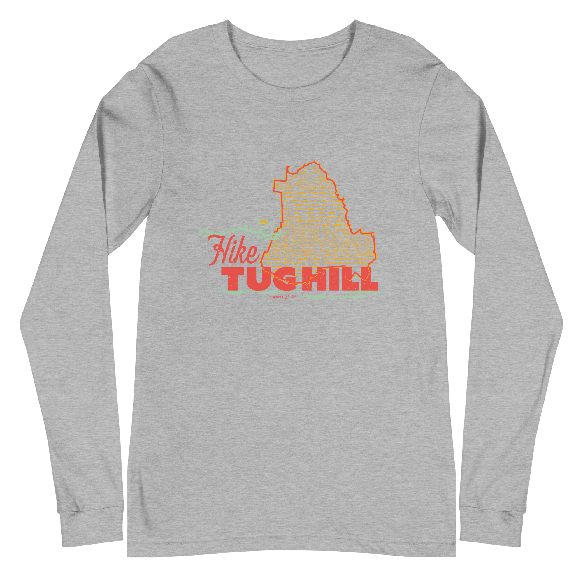 Unisex Long Sleeve Tee: Hike Tug Hill - Image 23