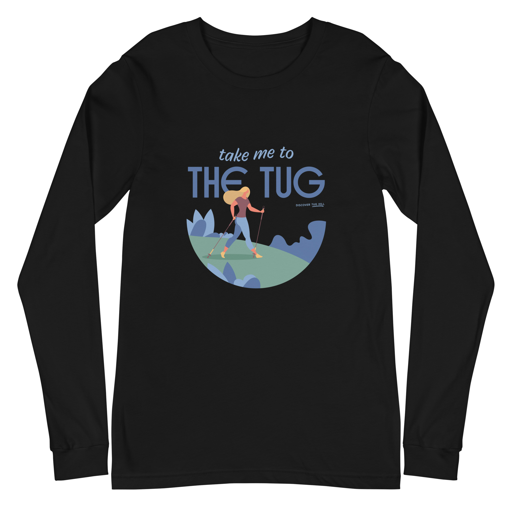 Unisex Long Sleeve Tee: Take Me To The Tug - Image 3