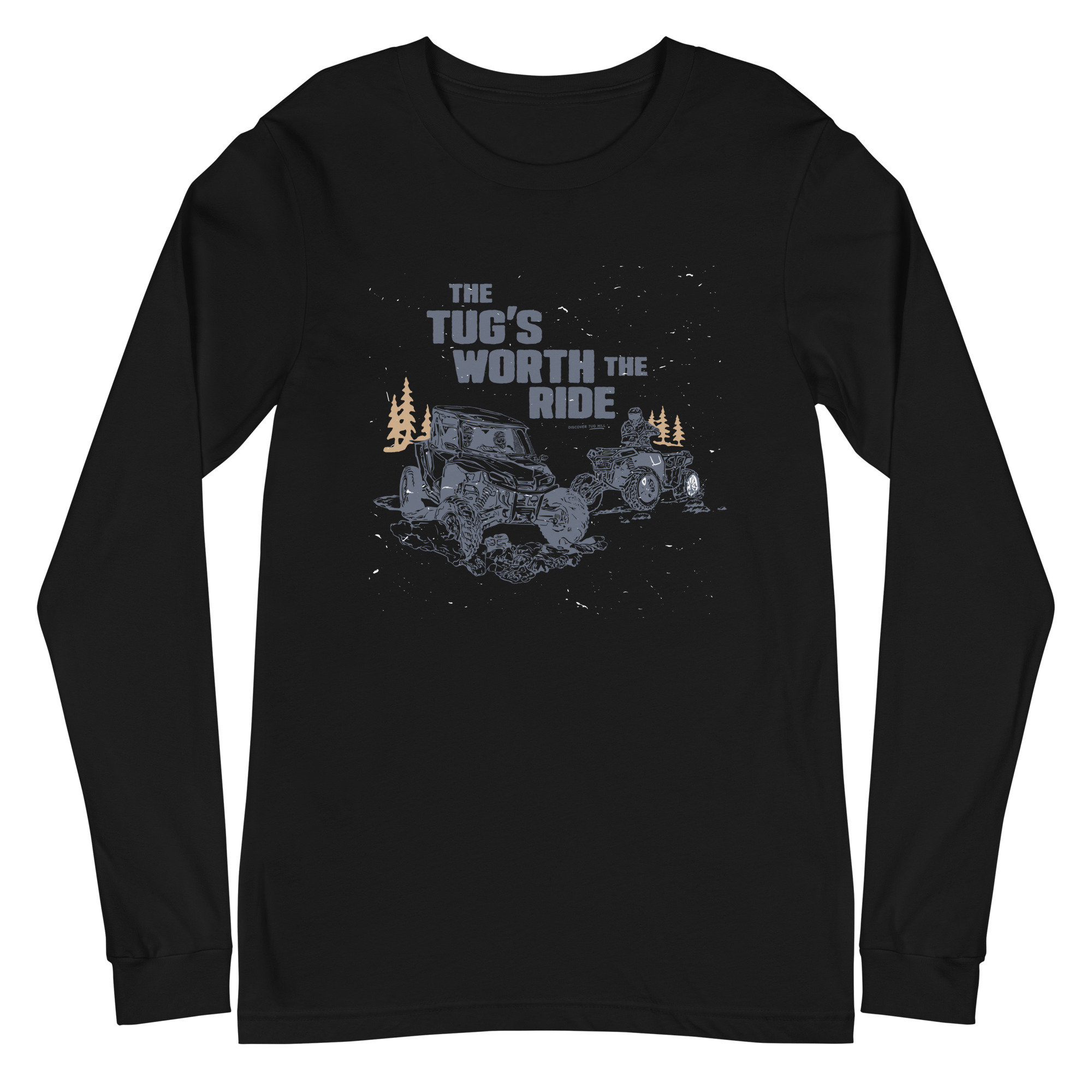 Unisex Long Sleeve Tee: The Tug's Worth The Ride - Image 3