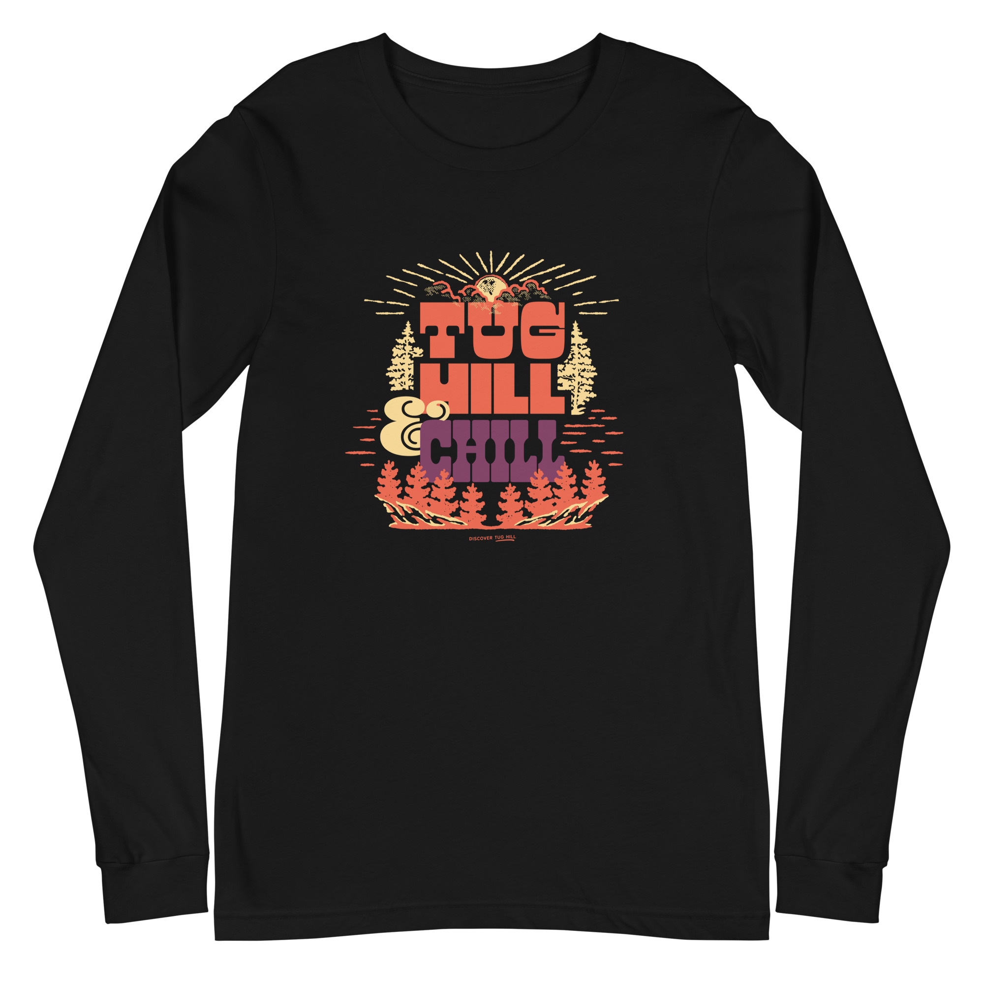 Unisex Long Sleeve Tee: Tug Hill & Chill - Image 3