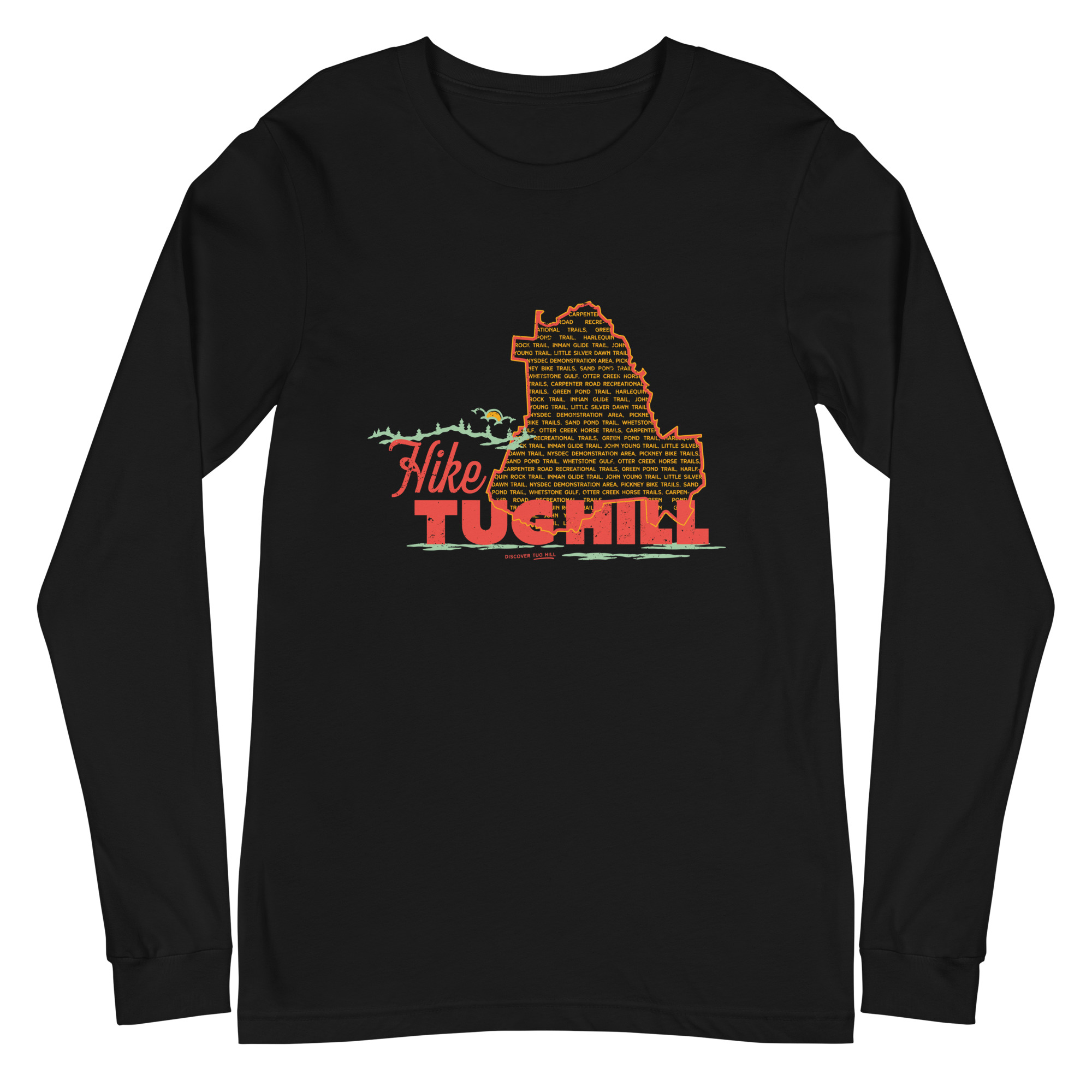 Unisex Long Sleeve Tee: Hike Tug Hill - Image 3