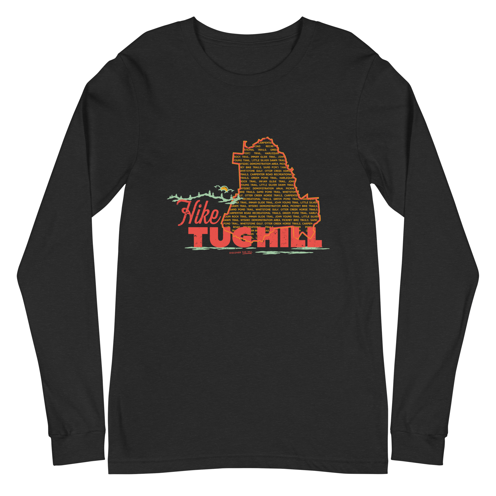 Unisex Long Sleeve Tee: Hike Tug Hill