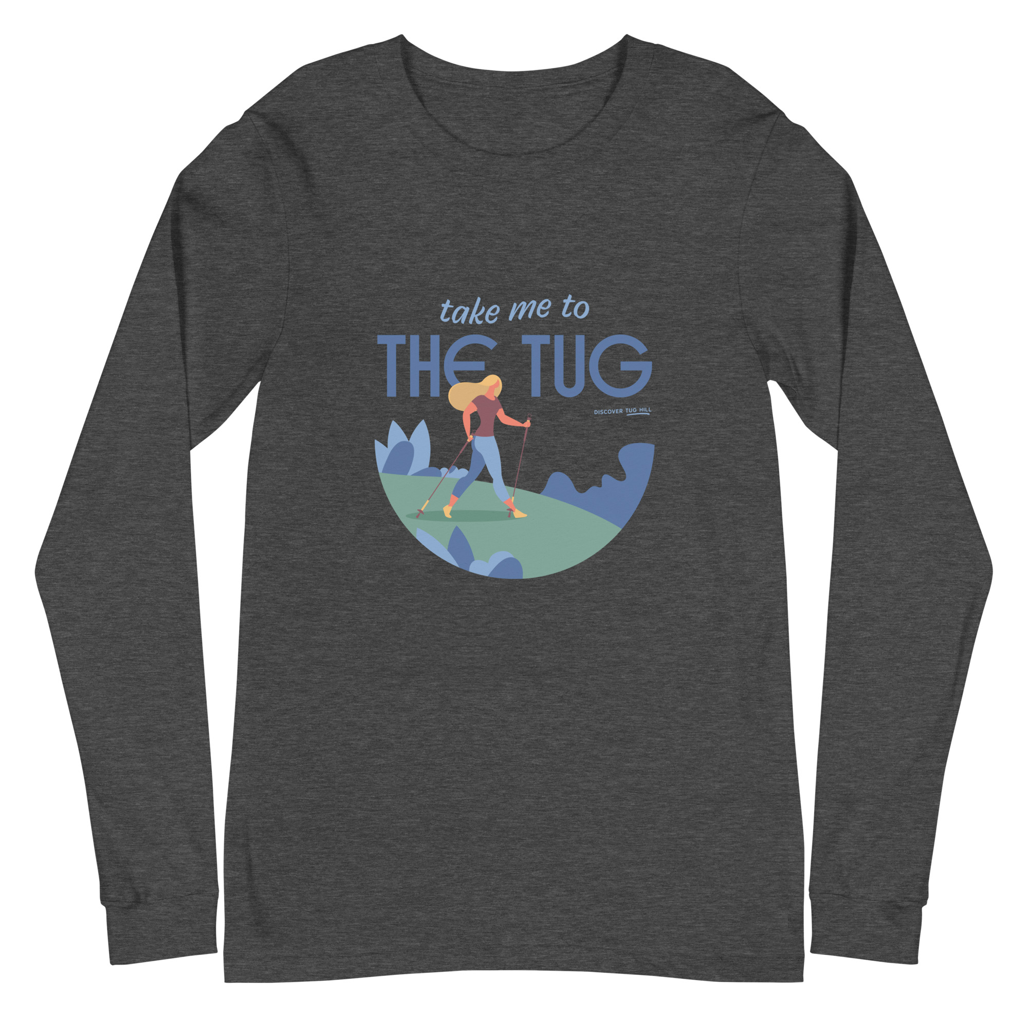 Unisex Long Sleeve Tee: Take Me To The Tug - Image 11