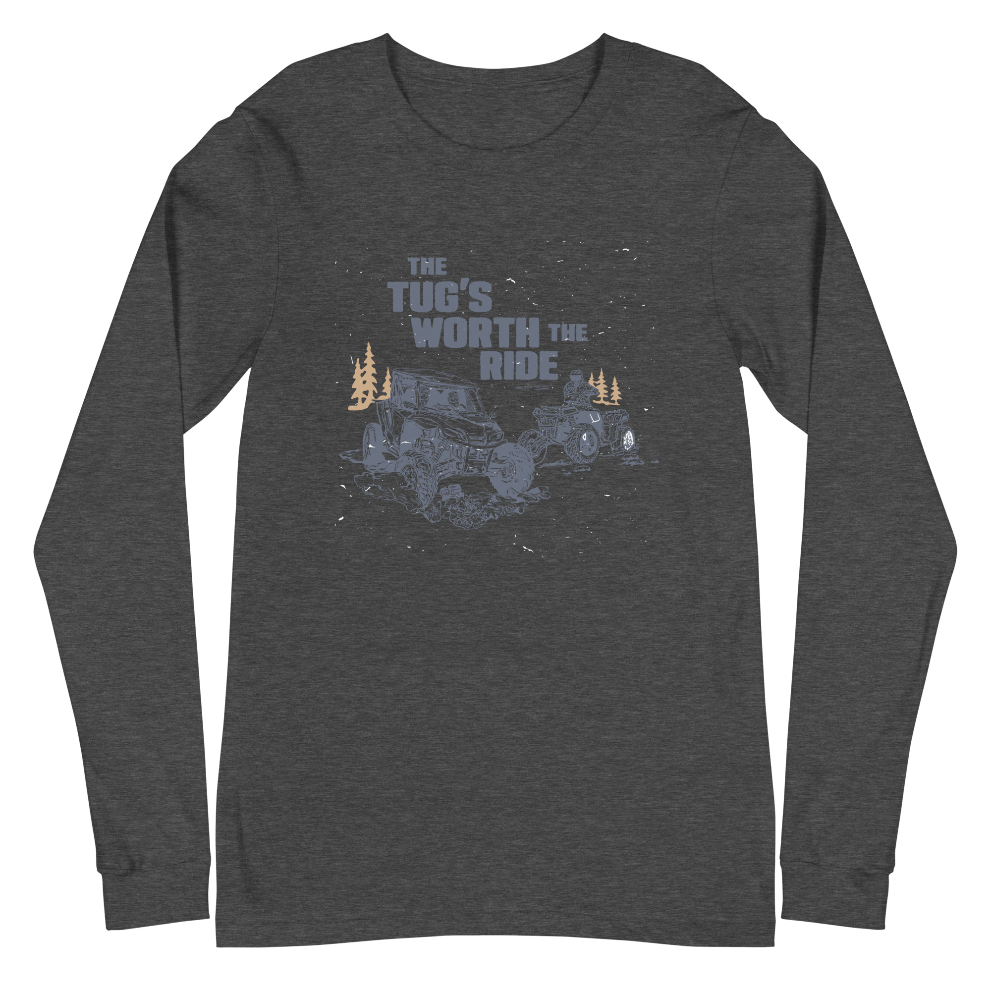 Unisex Long Sleeve Tee: The Tug's Worth The Ride - Image 5
