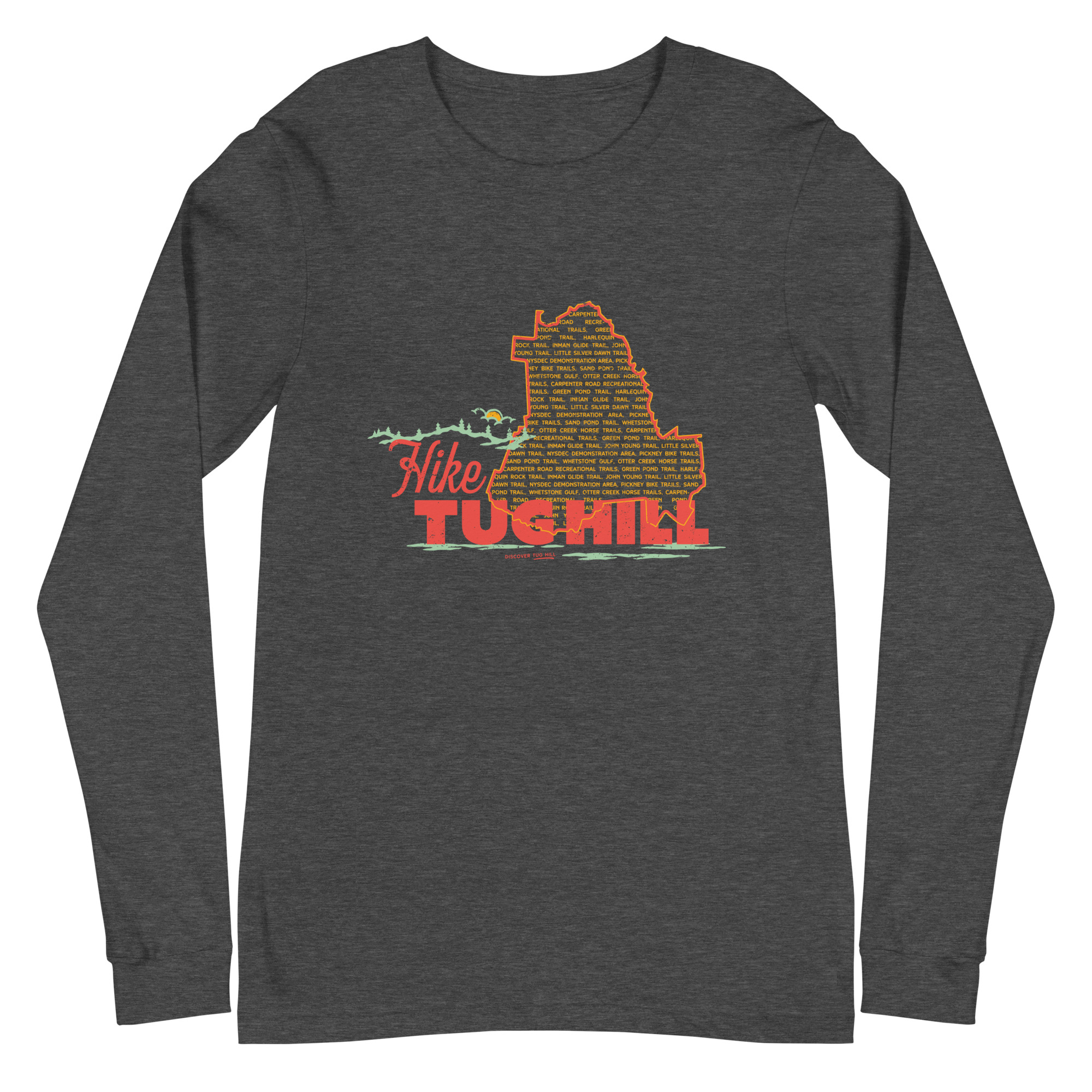 Unisex Long Sleeve Tee: Hike Tug Hill - Image 11
