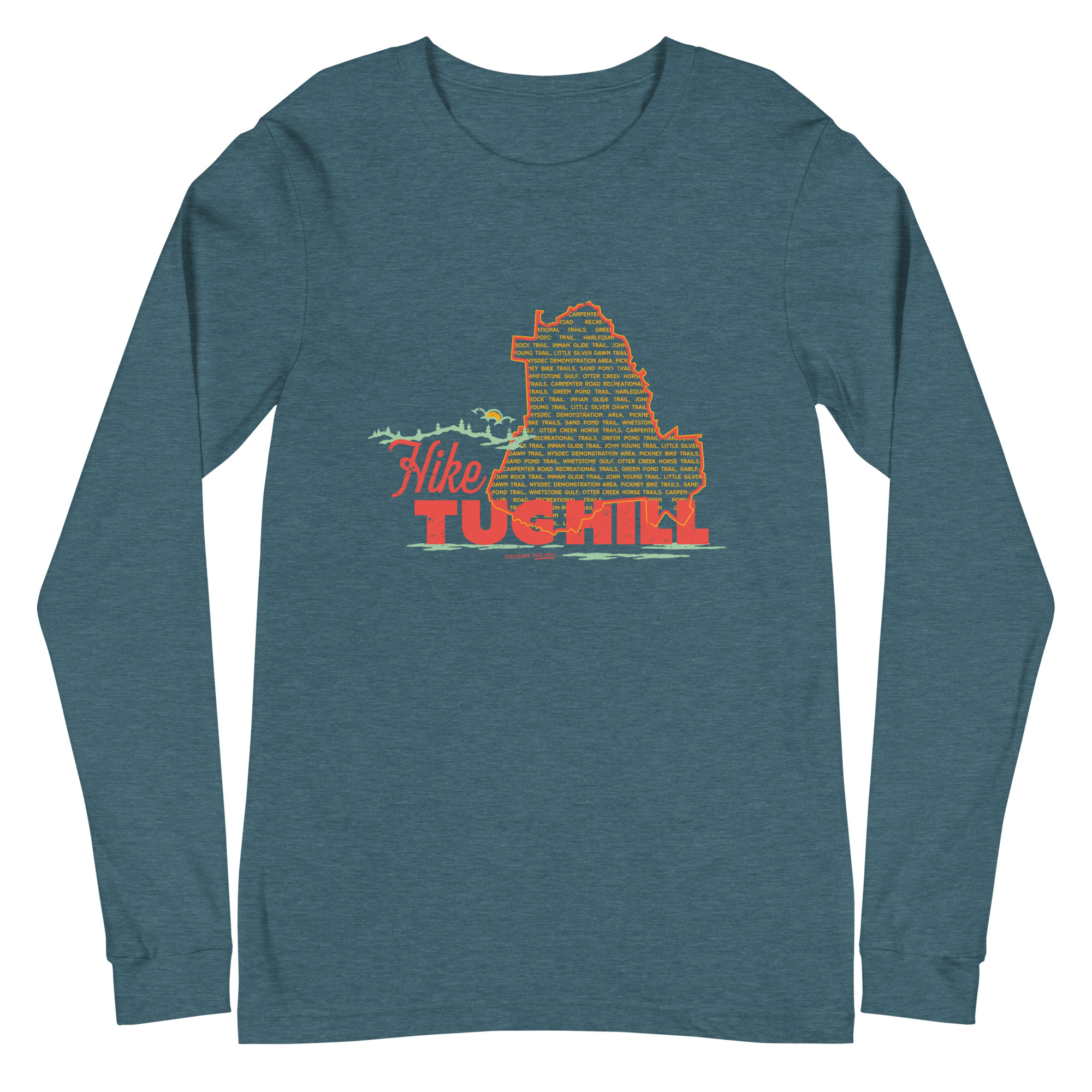 Unisex Long Sleeve Tee: Hike Tug Hill - Image 17