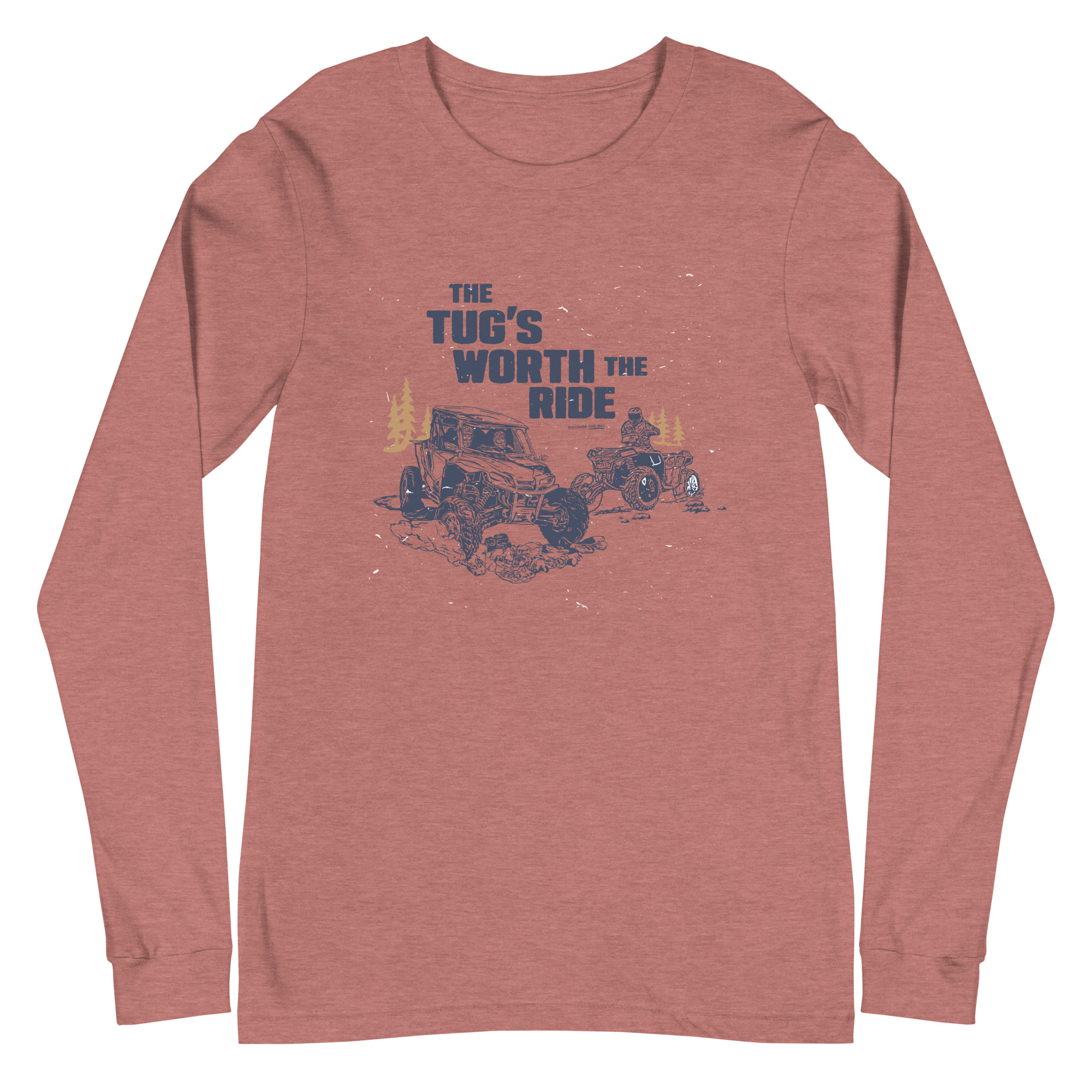 Unisex Long Sleeve Tee: The Tug's Worth The Ride - Image 9