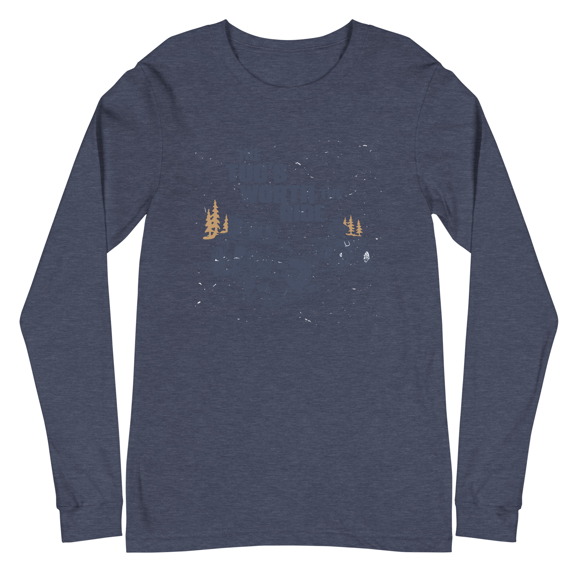 Unisex Long Sleeve Tee: The Tug's Worth The Ride - Image 7