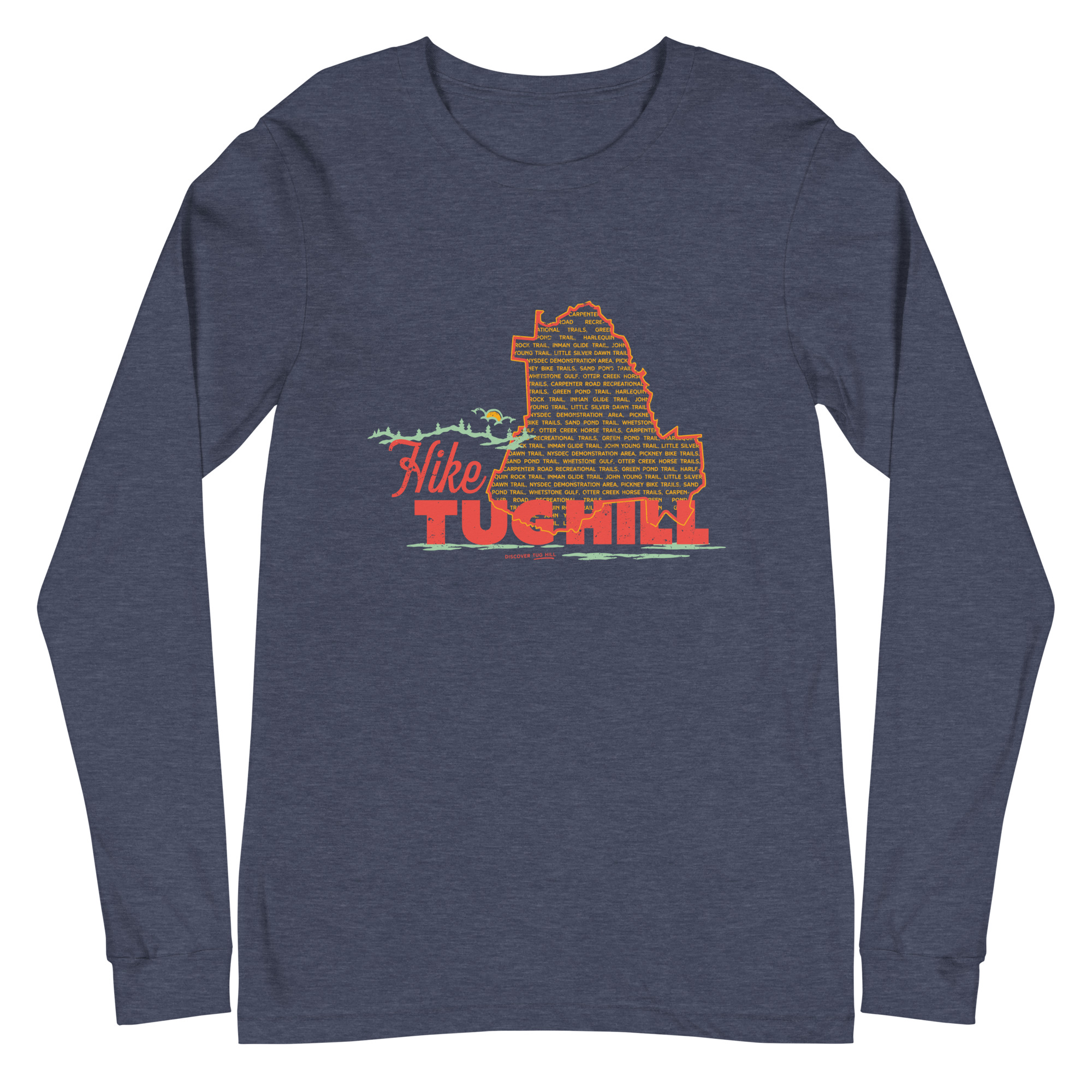 Unisex Long Sleeve Tee: Hike Tug Hill - Image 15