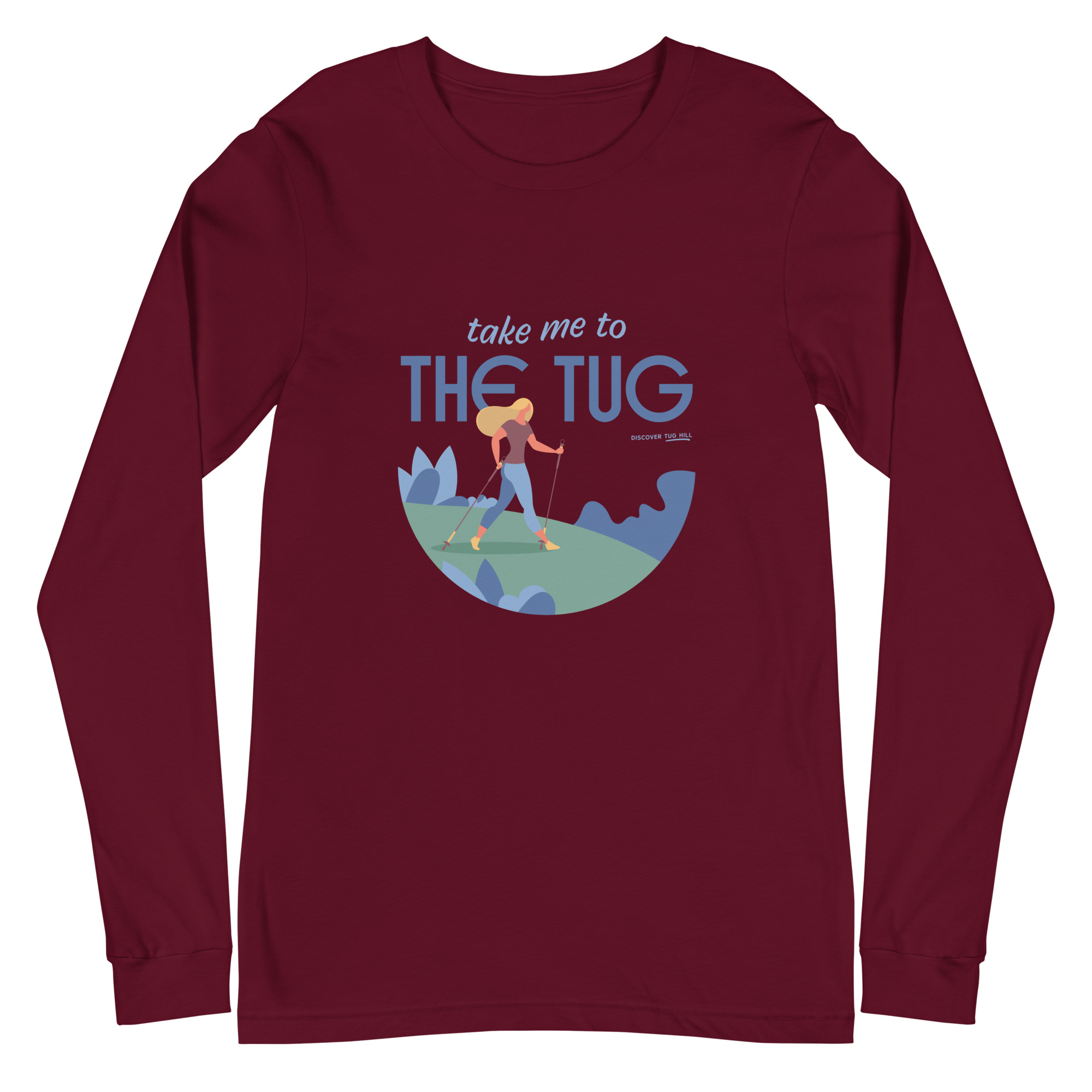 Unisex Long Sleeve Tee: Take Me To The Tug - Image 7