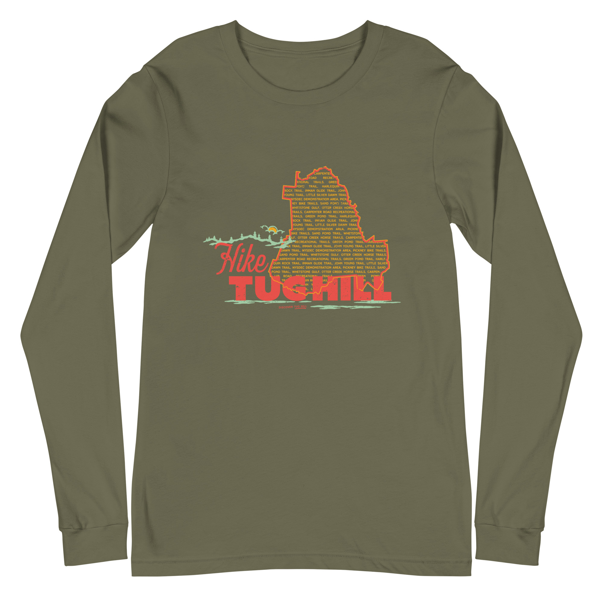 Unisex Long Sleeve Tee: Hike Tug Hill - Image 19