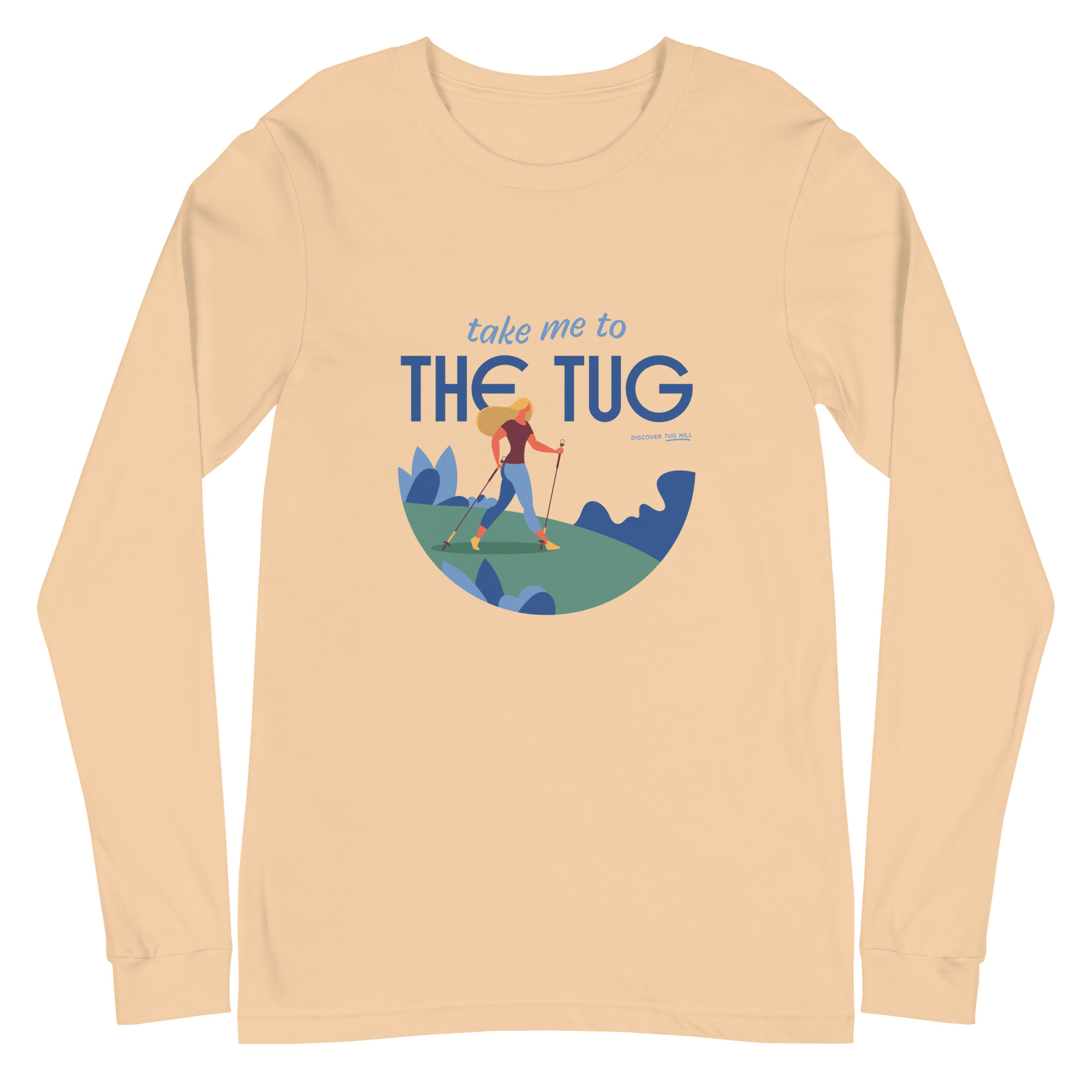 Unisex Long Sleeve Tee: Take Me To The Tug - Image 21