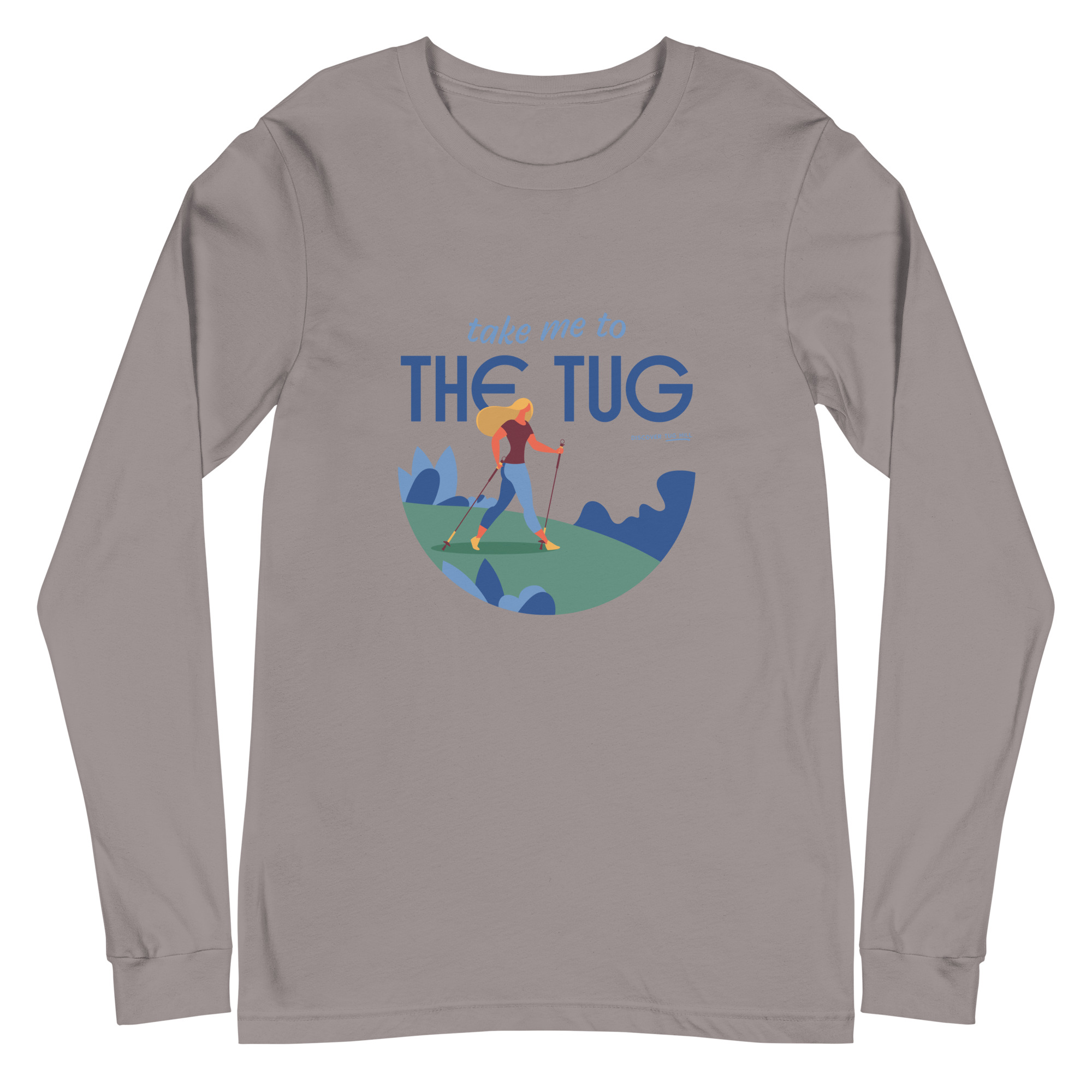 Unisex Long Sleeve Tee: Take Me To The Tug - Image 17