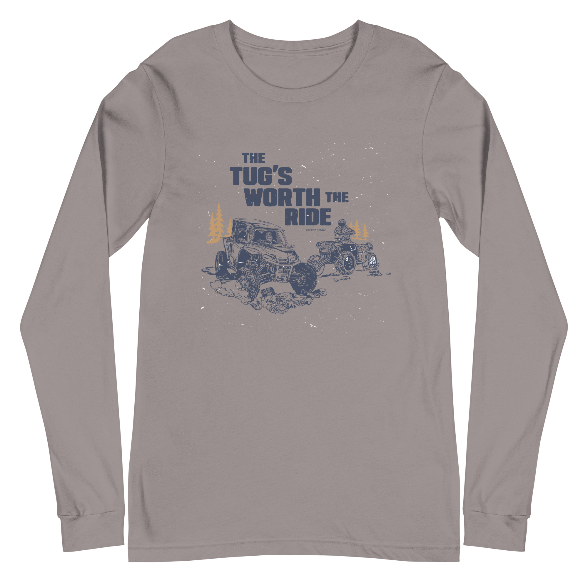 Unisex Long Sleeve Tee: The Tug's Worth The Ride - Image 11
