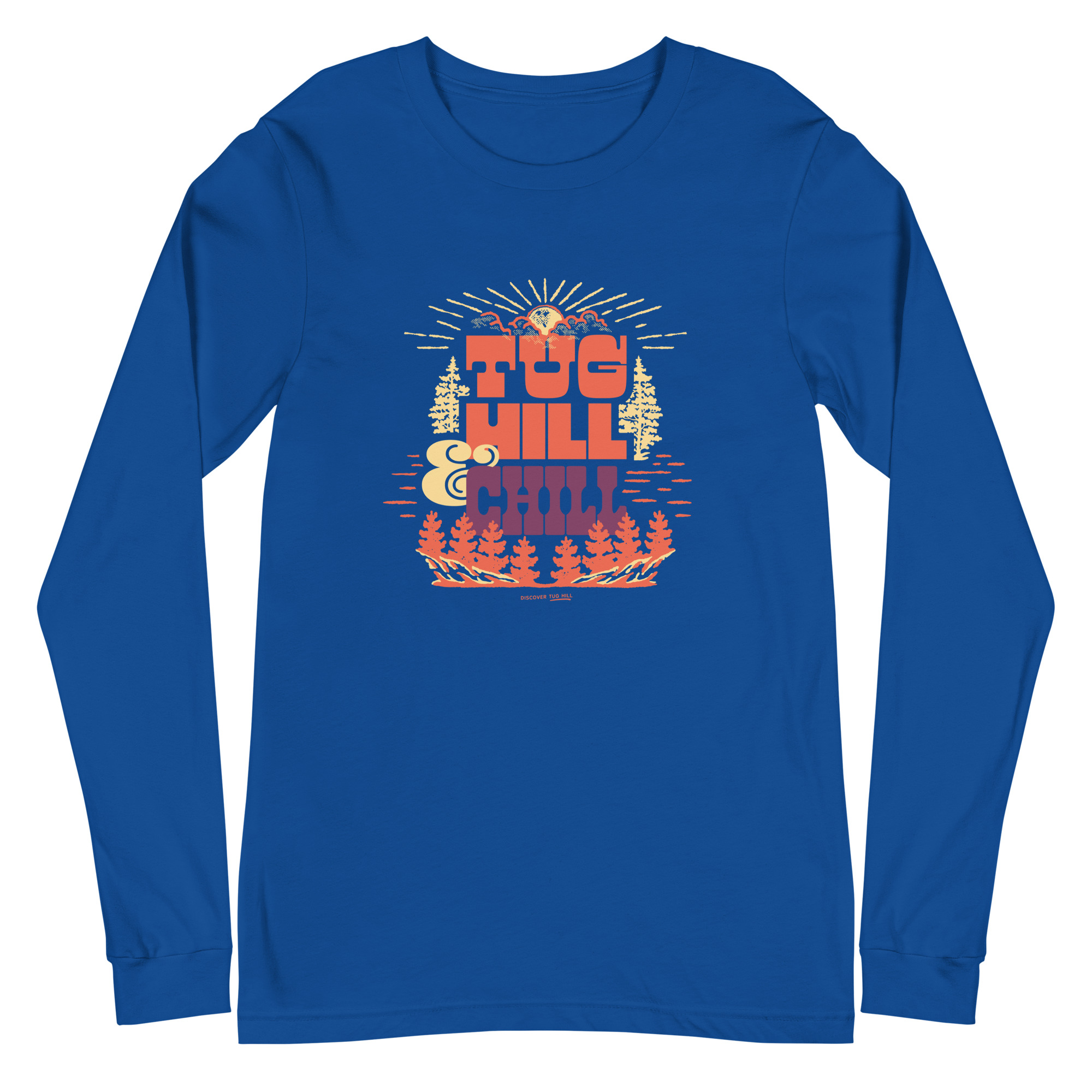 Unisex Long Sleeve Tee: Tug Hill & Chill - Image 11