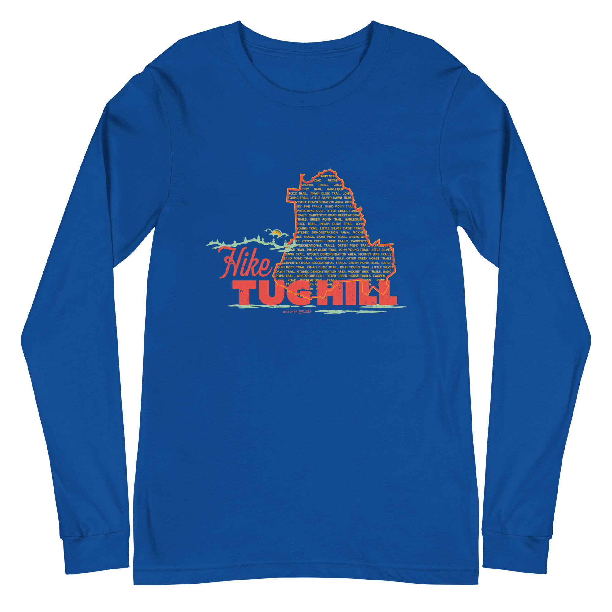 Unisex Long Sleeve Tee: Hike Tug Hill - Image 13