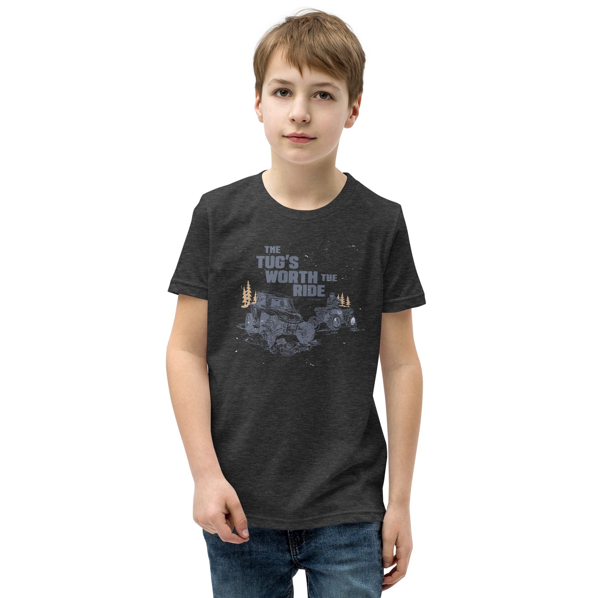 Youth Short Sleeve T-Shirt: Tug's Worth The Ride - Image 10