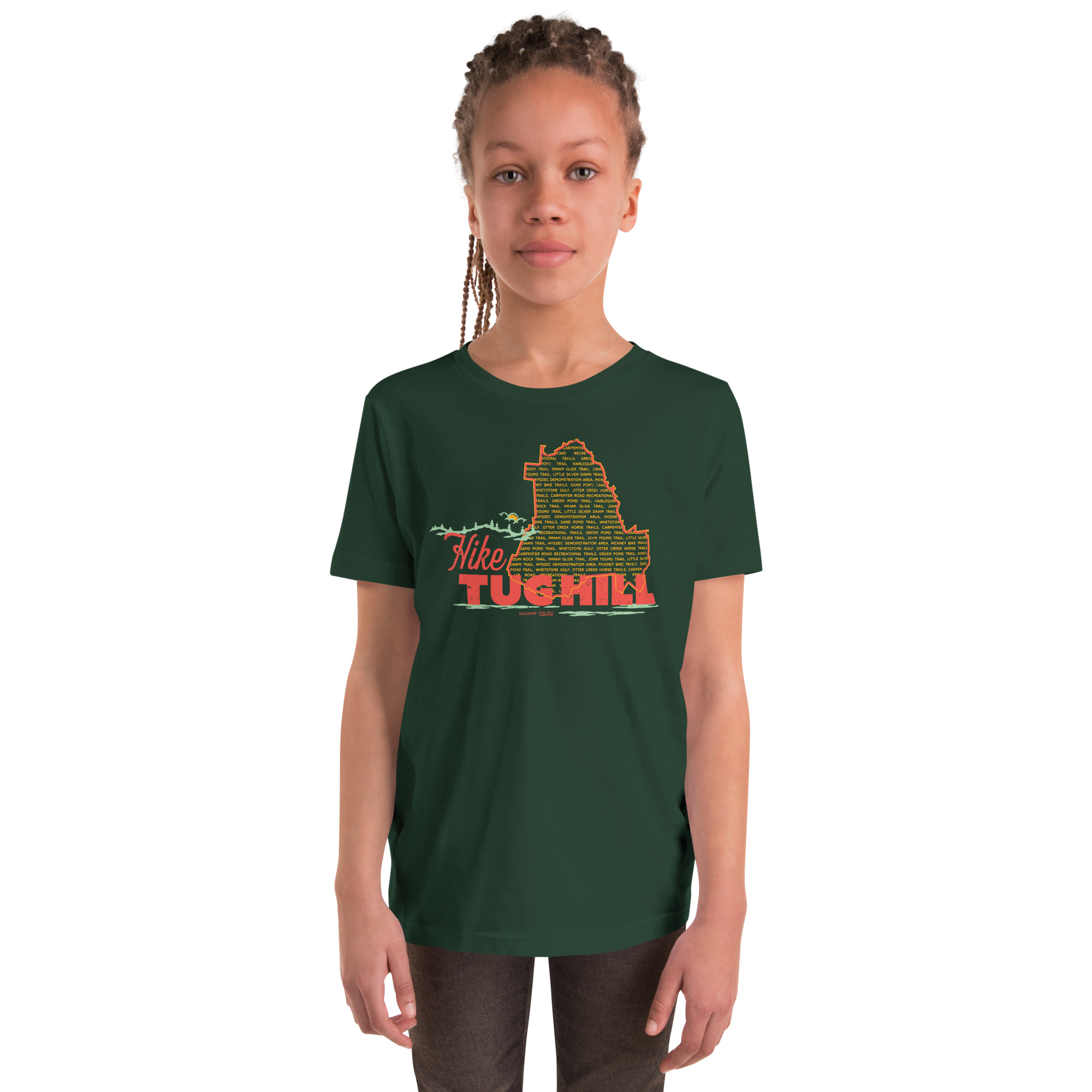 Youth Short Sleeve T-Shirt: Hike Tug Hill - Image 4