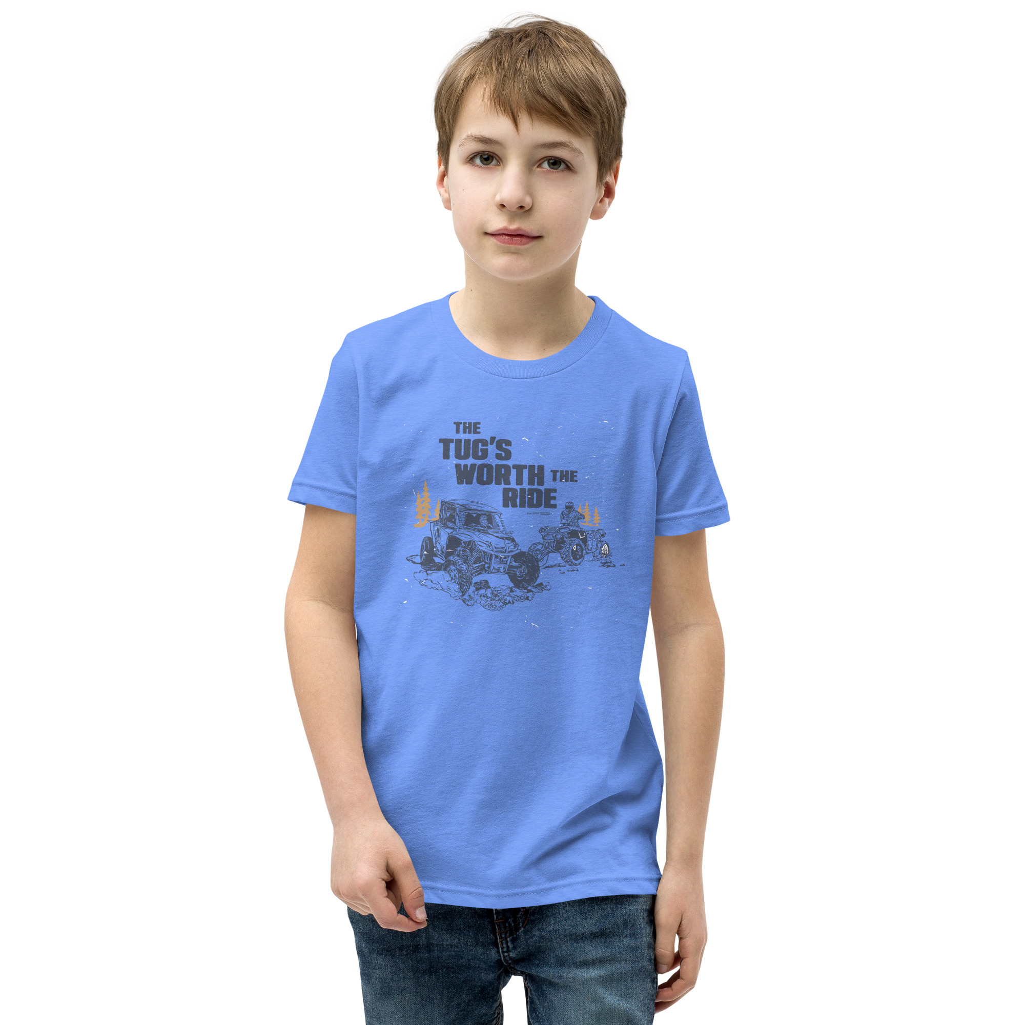 Youth Short Sleeve T-Shirt: Tug's Worth The Ride - Image 13
