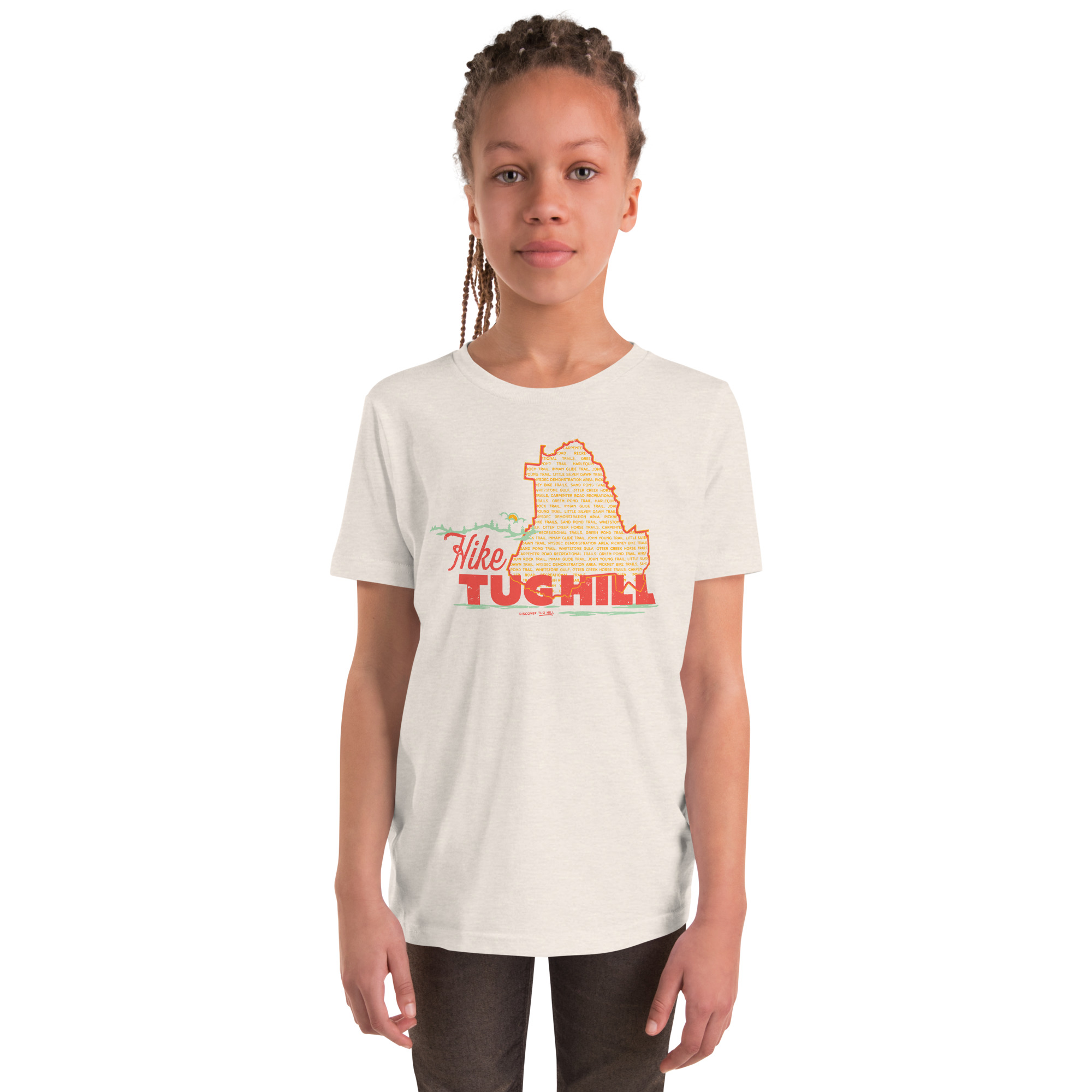 Youth Short Sleeve T-Shirt: Hike Tug Hill - Image 9