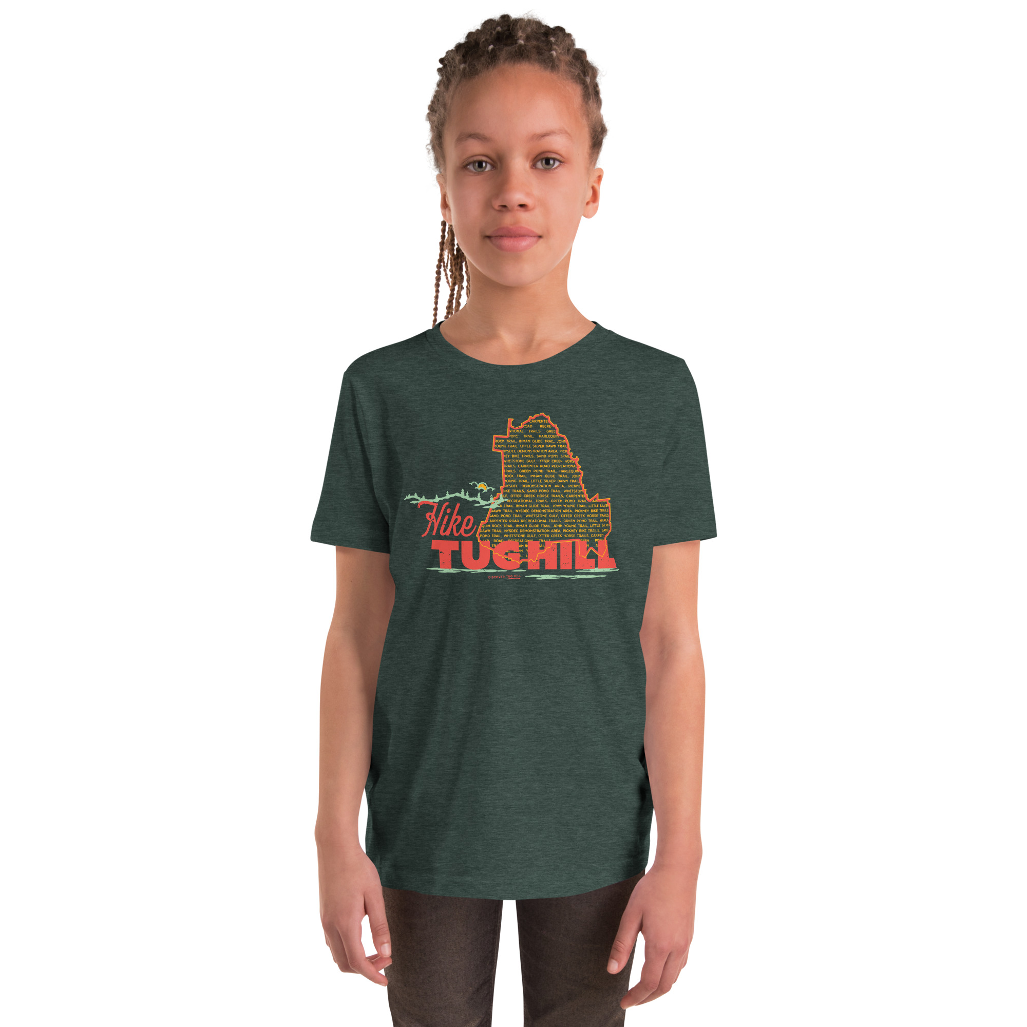 Youth Short Sleeve T-Shirt: Hike Tug Hill - Image 6