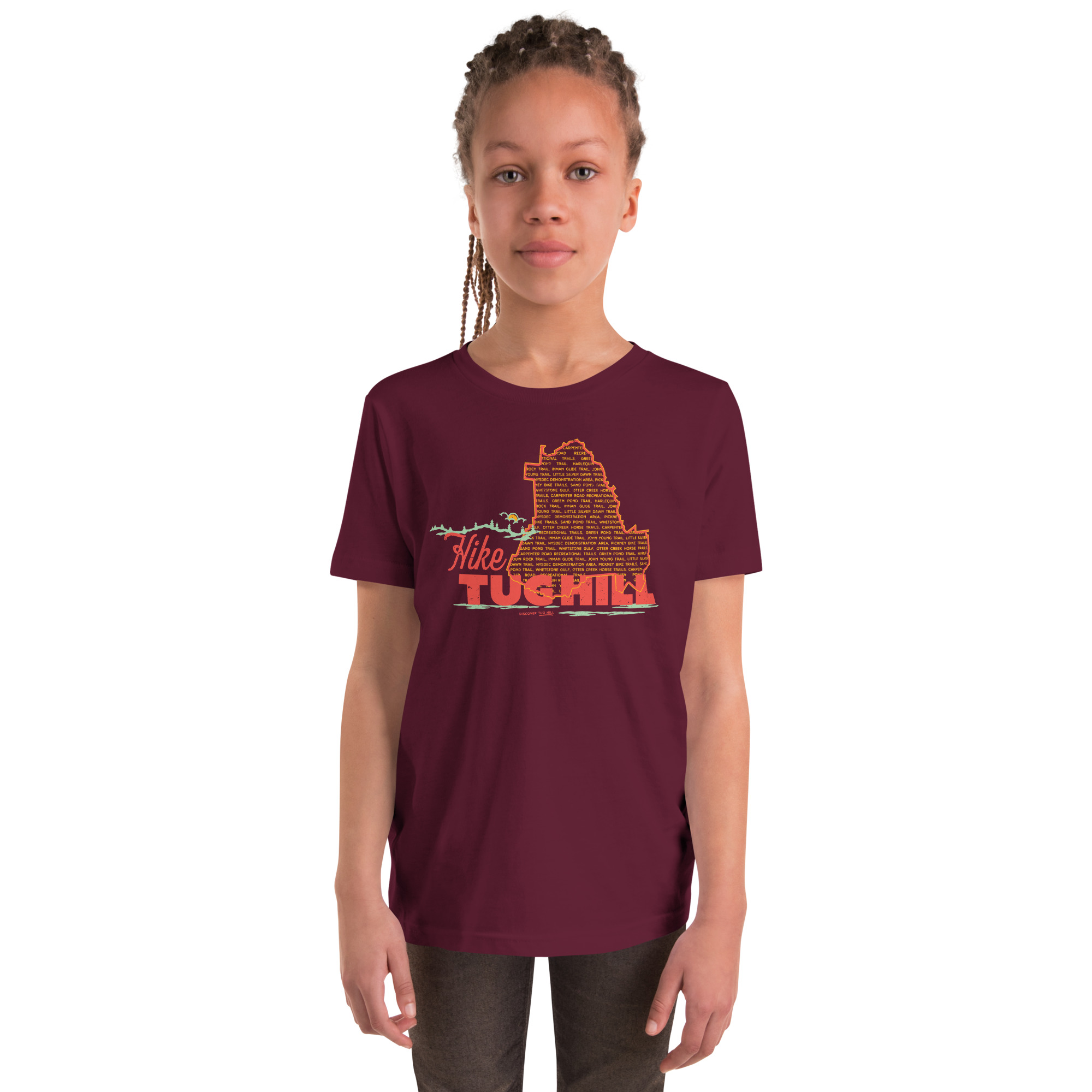 Youth Short Sleeve T-Shirt: Hike Tug Hill - Image 3