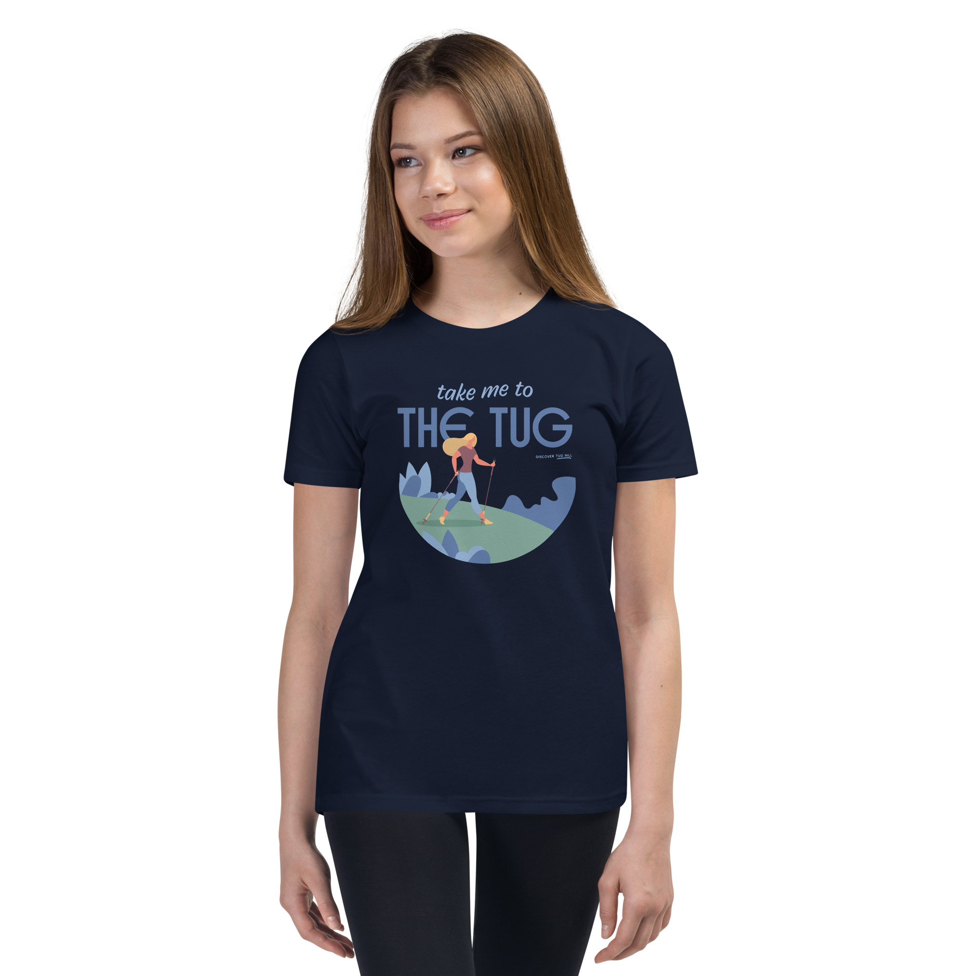 Youth Short Sleeve T-Shirt: Take Me To The Tug - Image 2