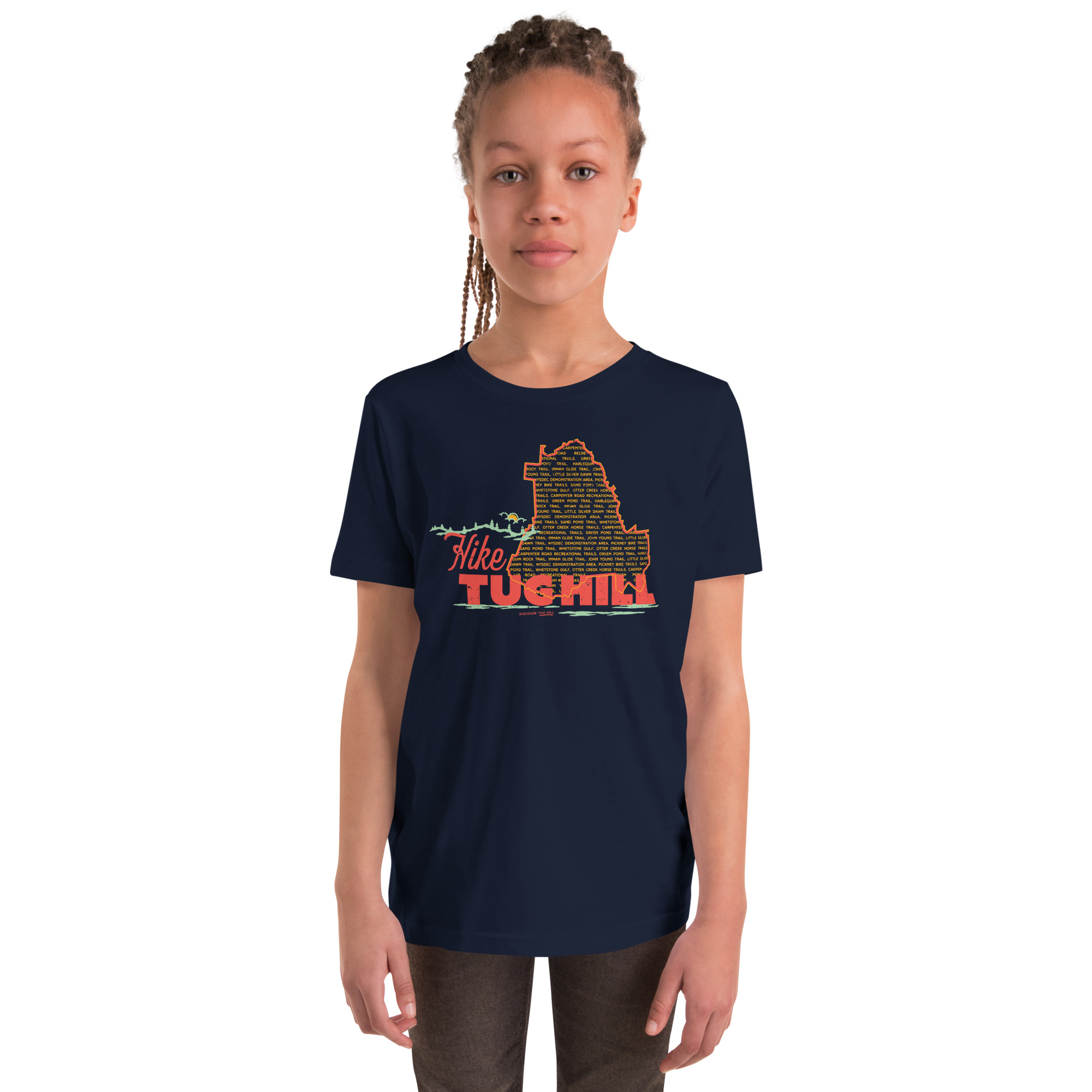Youth Short Sleeve T-Shirt: Hike Tug Hill - Image 2