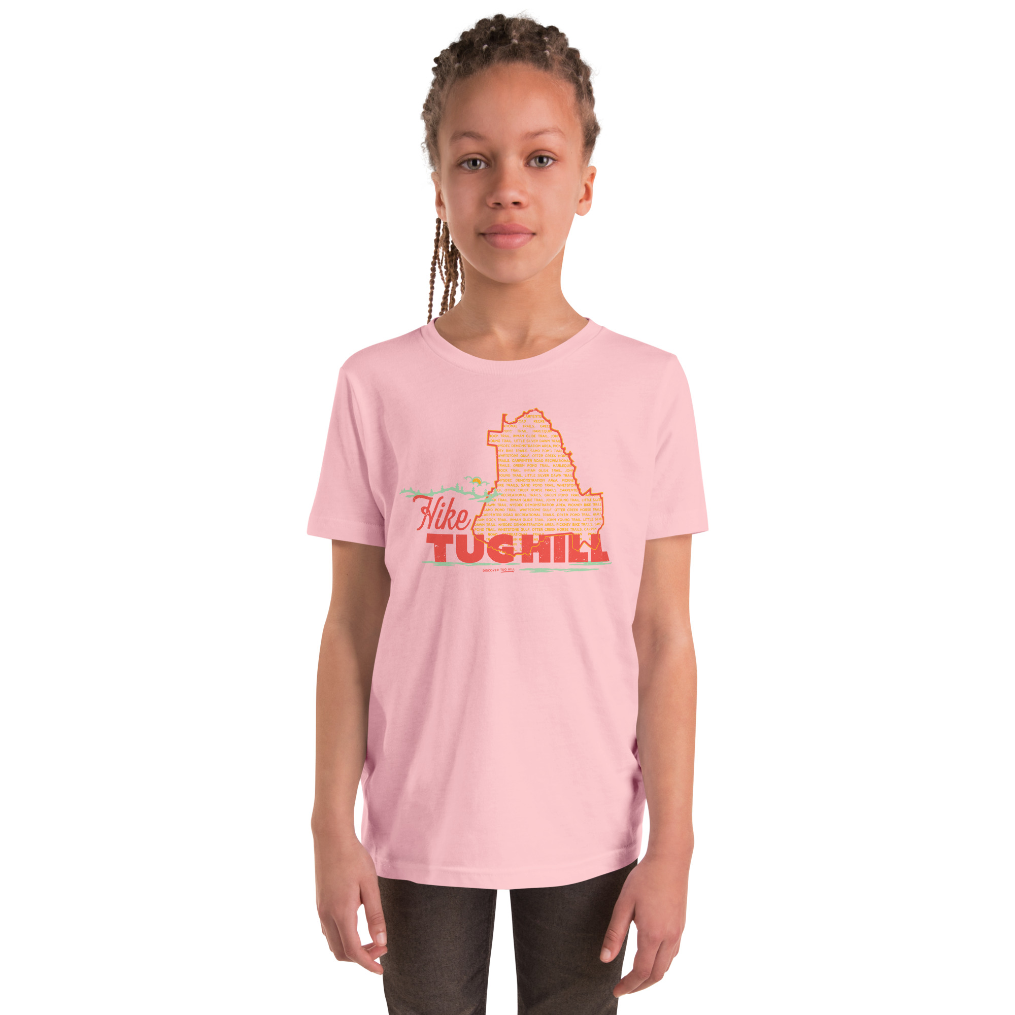 Youth Short Sleeve T-Shirt: Hike Tug Hill - Image 8