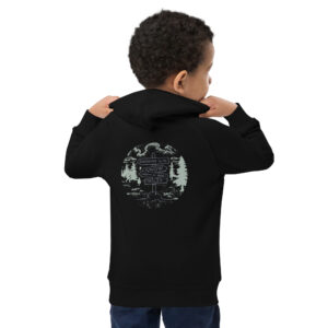 Kids Eco Hoodie: Snow For Miles