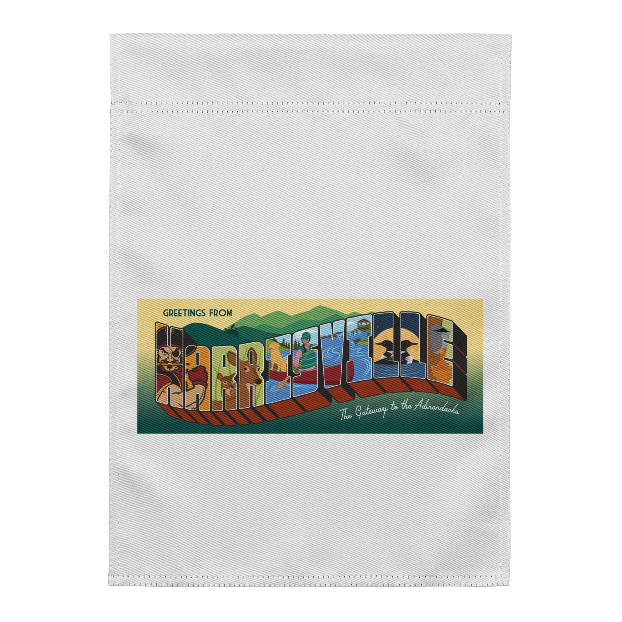 Garden flag: Harrisville