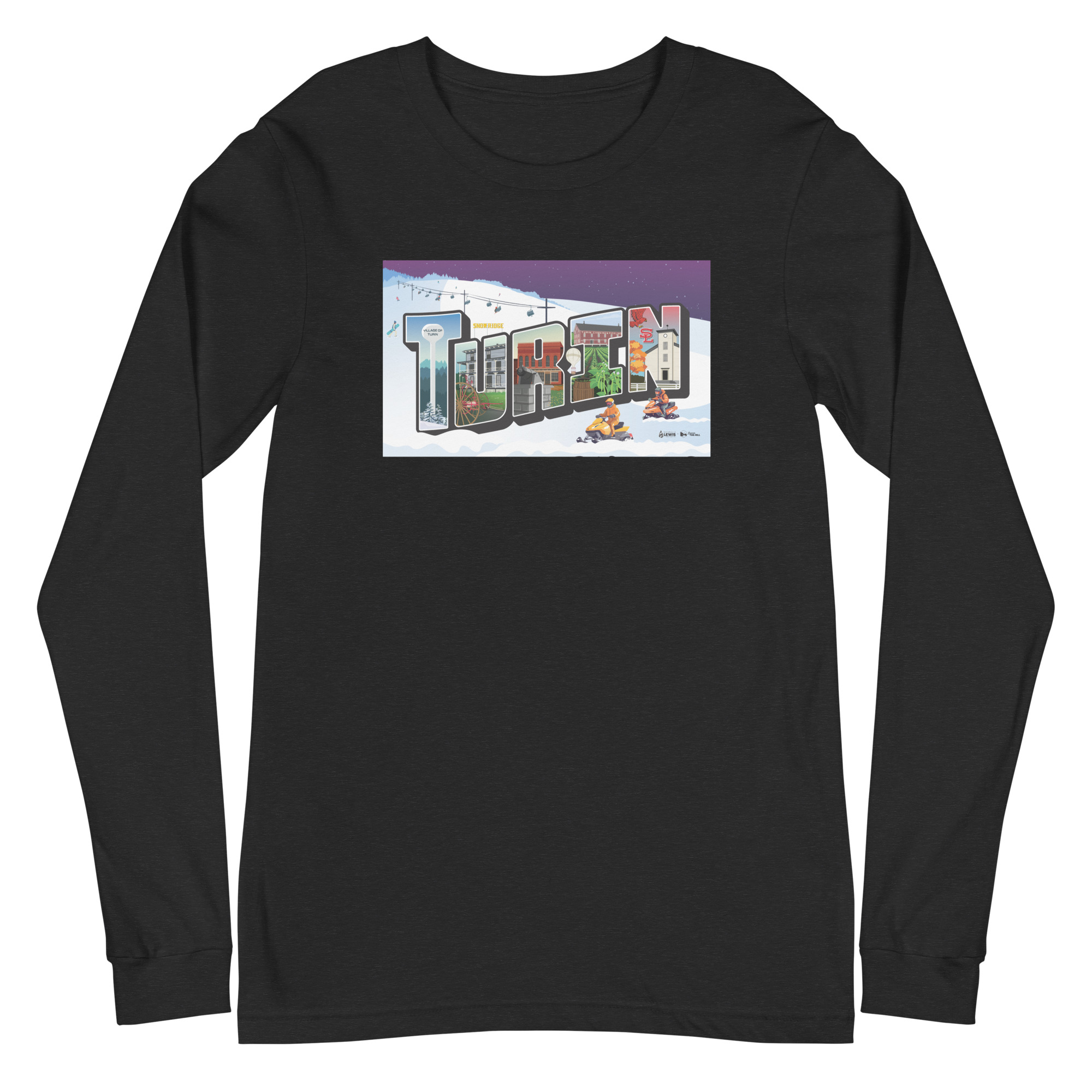 Unisex Long Sleeve Tee: Turin