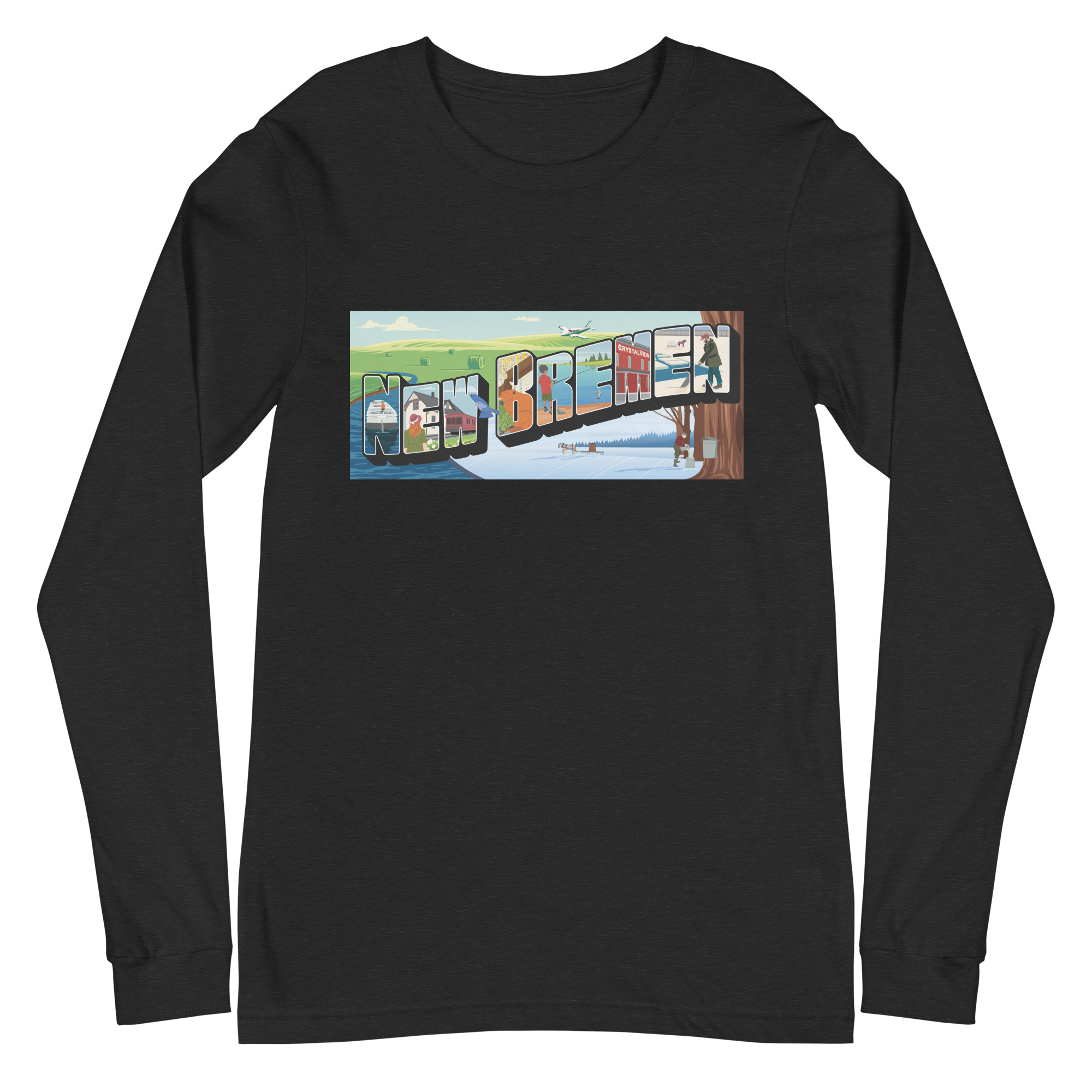 Unisex Long Sleeve Tee: New Bremen