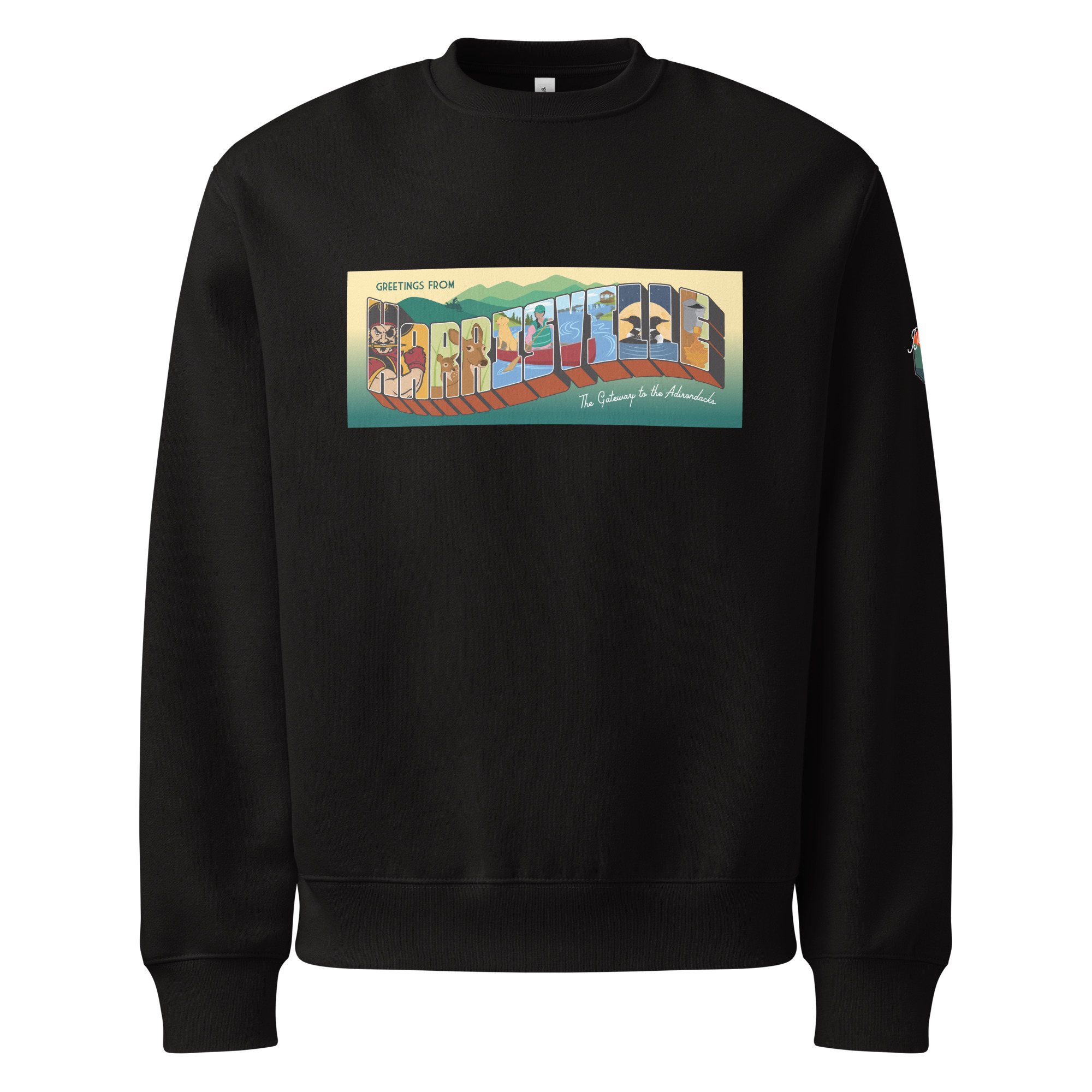 Oversized heavyweight sweatshirt: Turin - Image 2