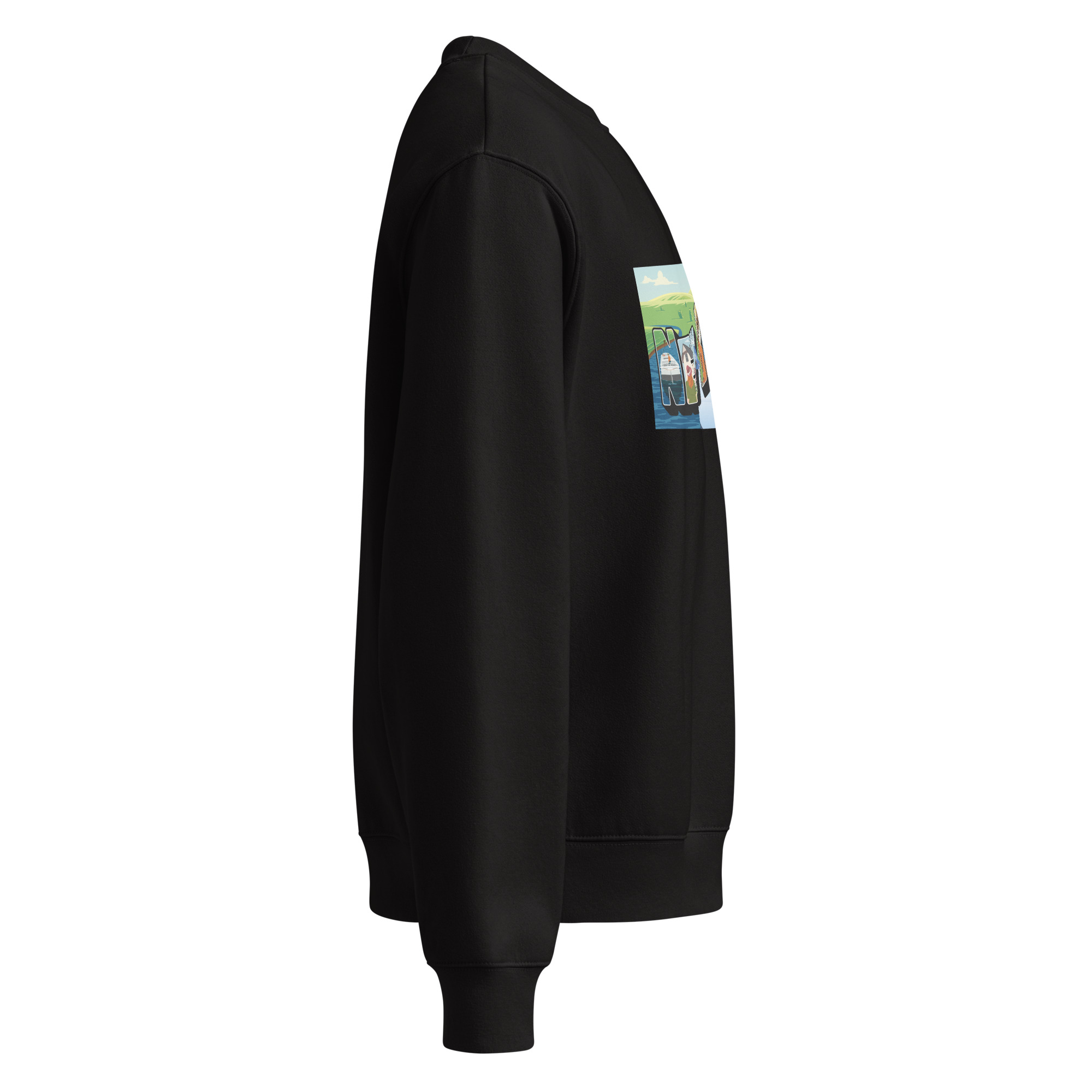 Oversized heavyweight sweatshirt: New Bremen - Image 4